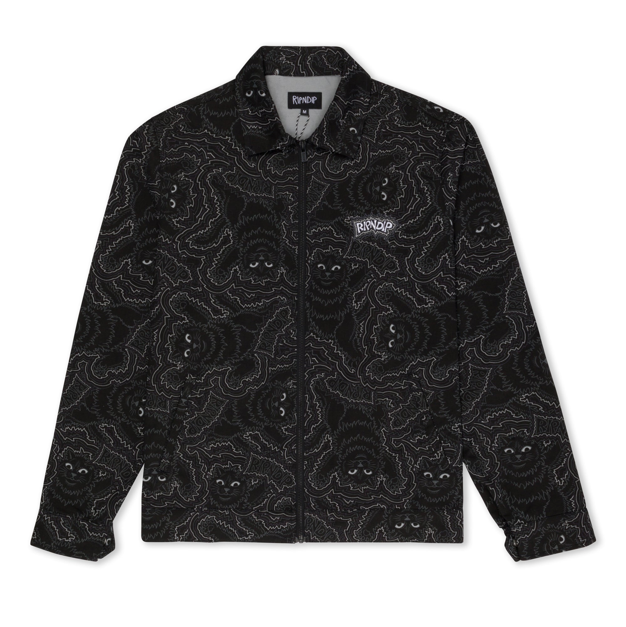 RIPNDIP Big Pussy Energy Work Jacket (Black)