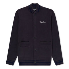 RIPNDIP Big Head Knit Cardigan (Charcoal)