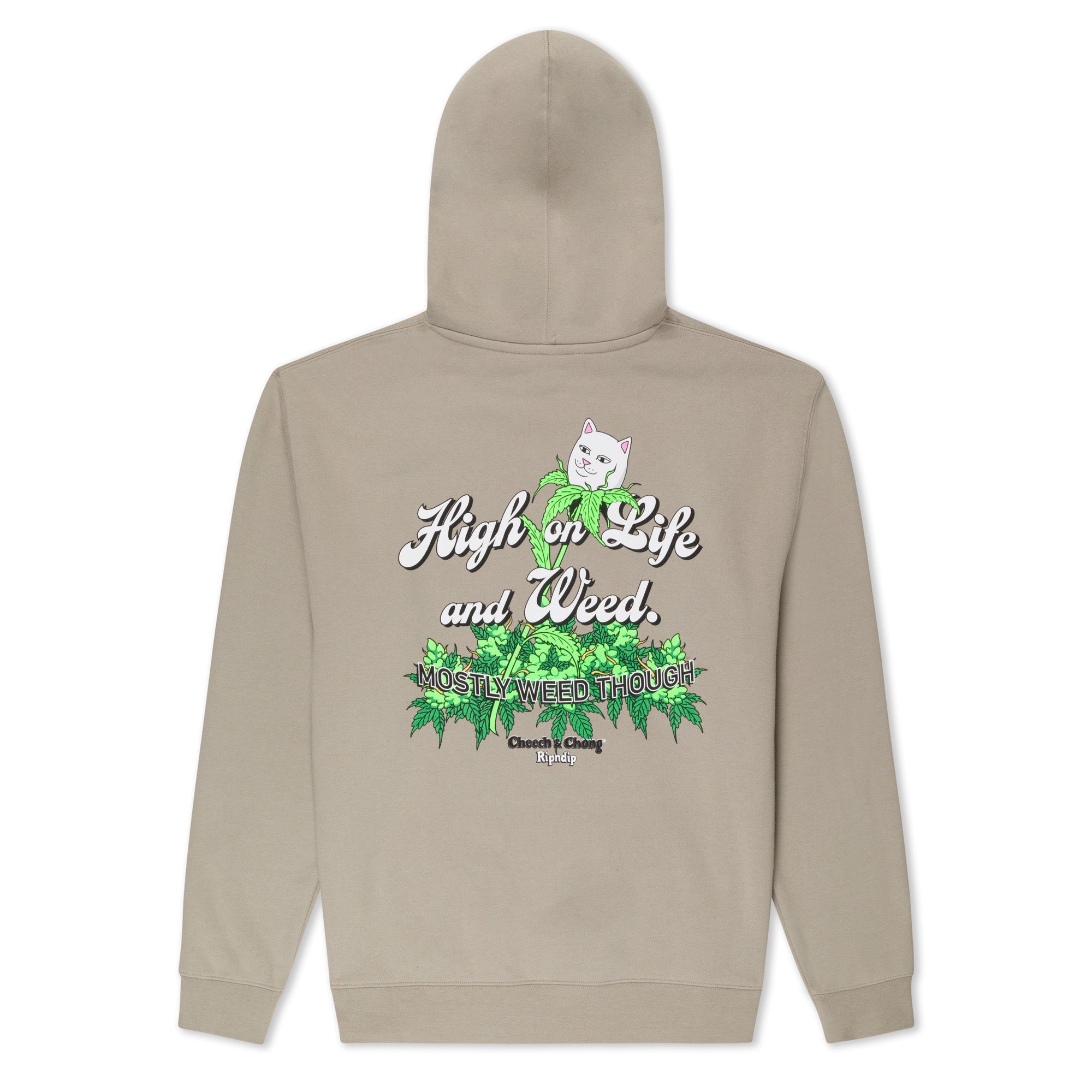 RIPNDIP High On Life 420 Hoodie (Cement)