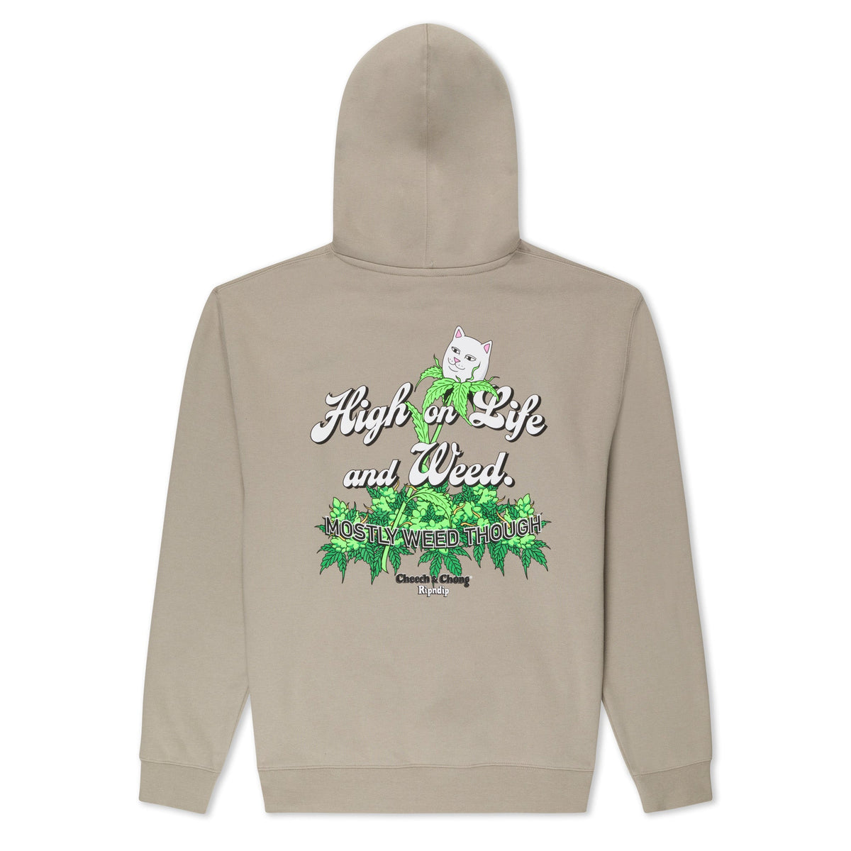 RIPNDIP High On Life 420 Hoodie (Cement)