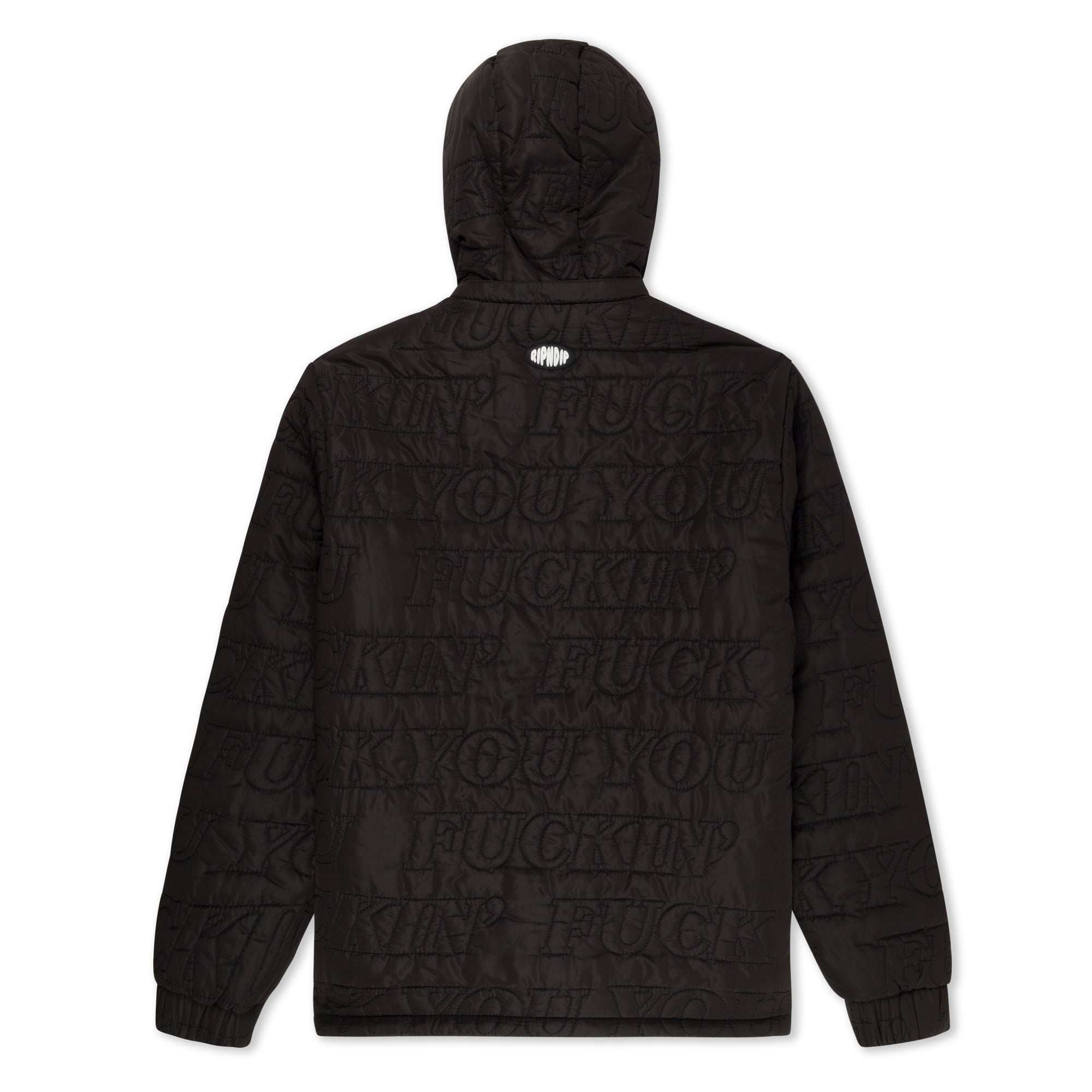 RIPNDIP Fuckin Fuck Puffer Jacket (Black)