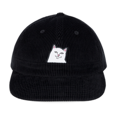RIPNDIP Lord Nermal Corduroy Strapback (Black)