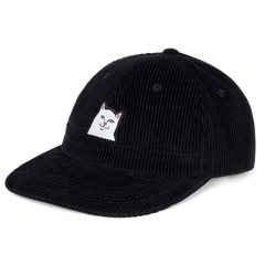 RIPNDIP Lord Nermal Corduroy Strapback (Black)