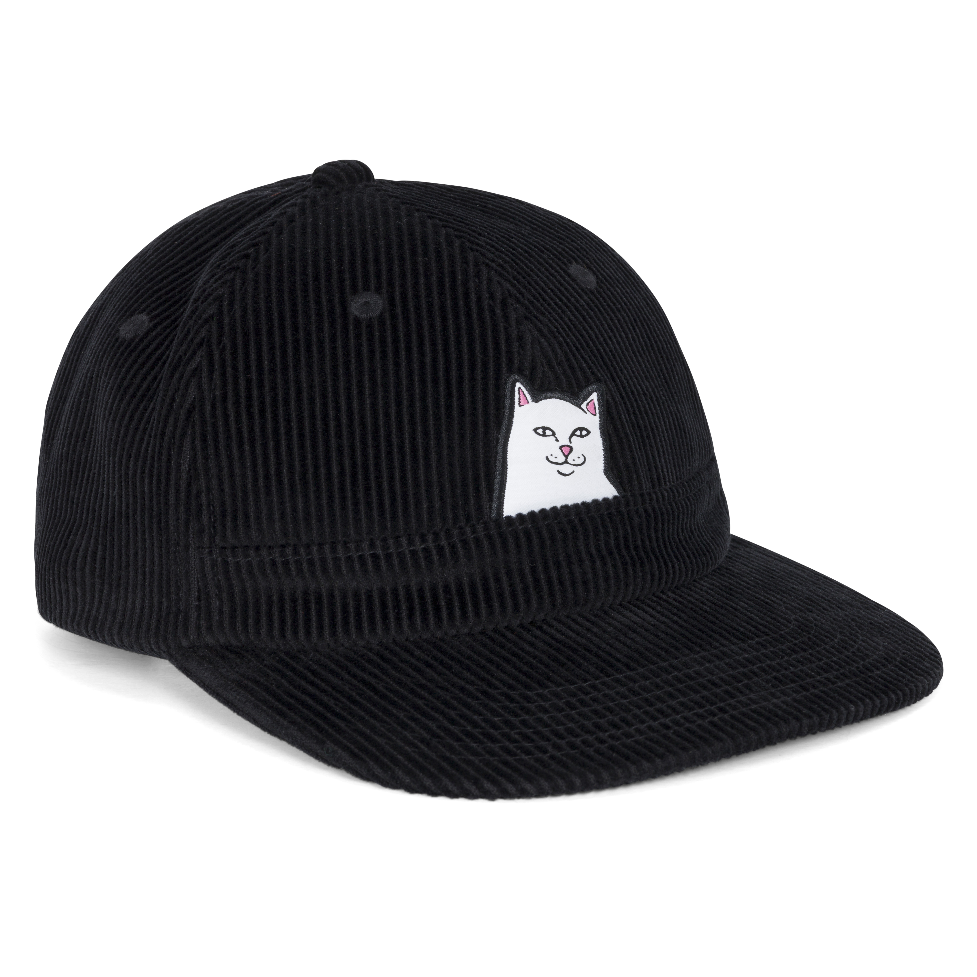 RIPNDIP Lord Nermal Corduroy Strapback (Black)