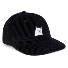 RIPNDIP Lord Nermal Corduroy Strapback (Black)