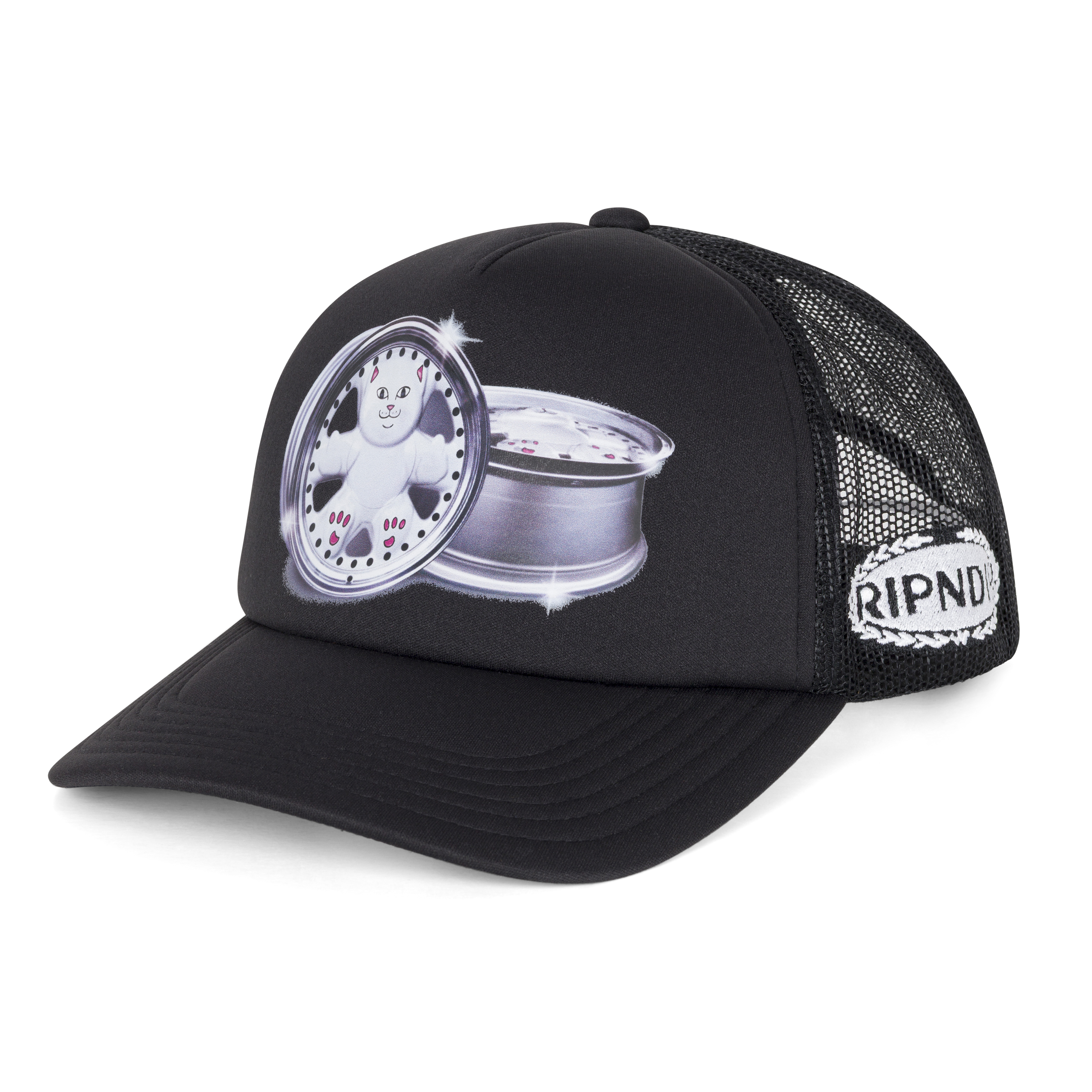 RIPNDIP Nerm Wheels Trucker Hat (Black)