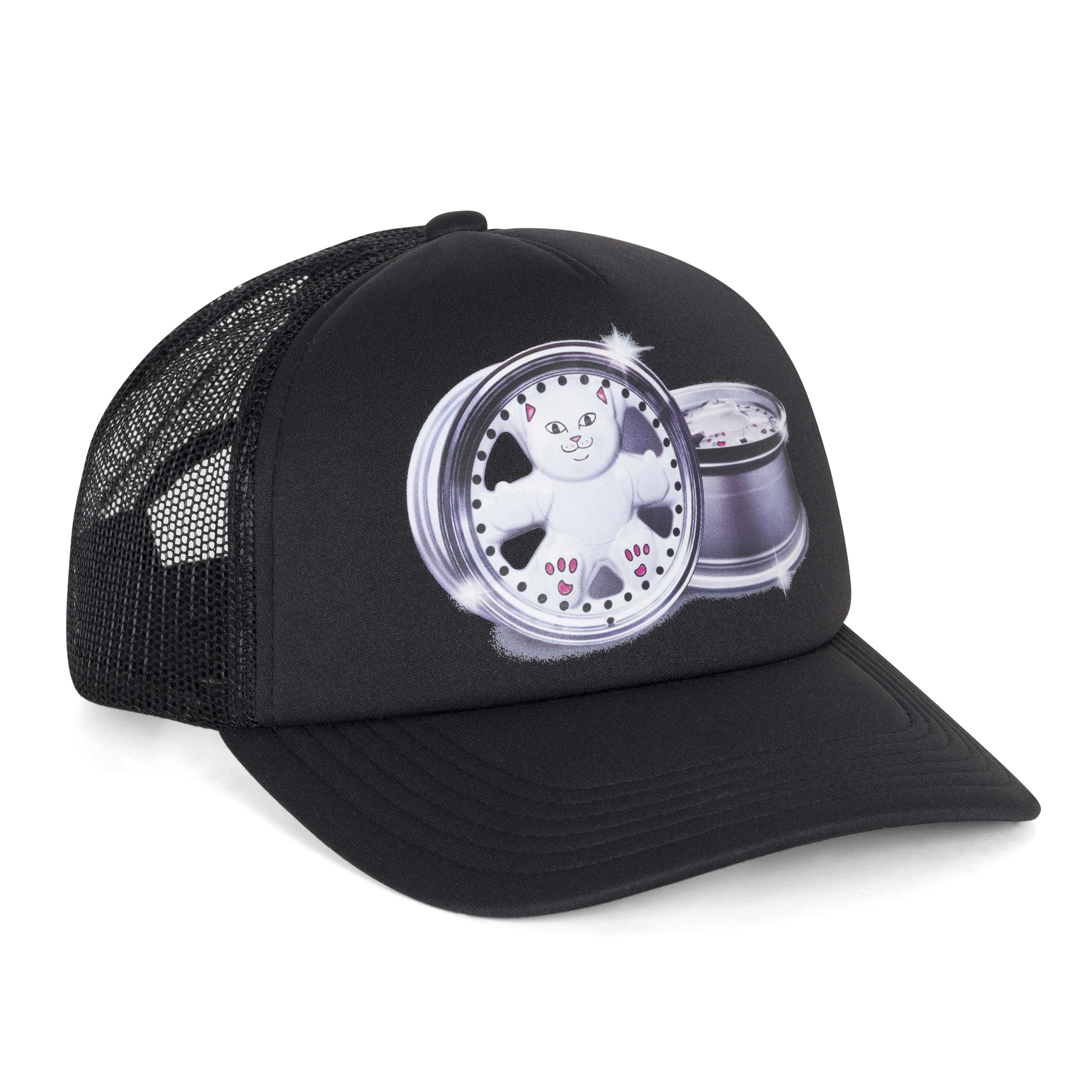 RIPNDIP Nerm Wheels Trucker Hat (Black)