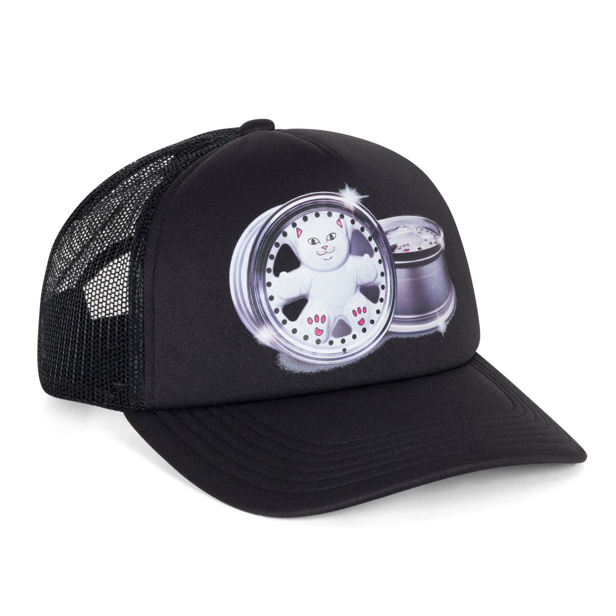 RIPNDIP Nerm Wheels Trucker Hat (Black)