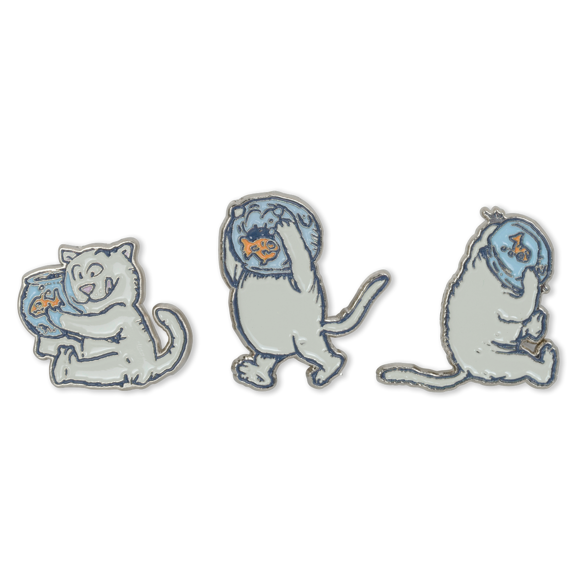 RIPNDIP Fish Bowl Pin Pack (Multi)