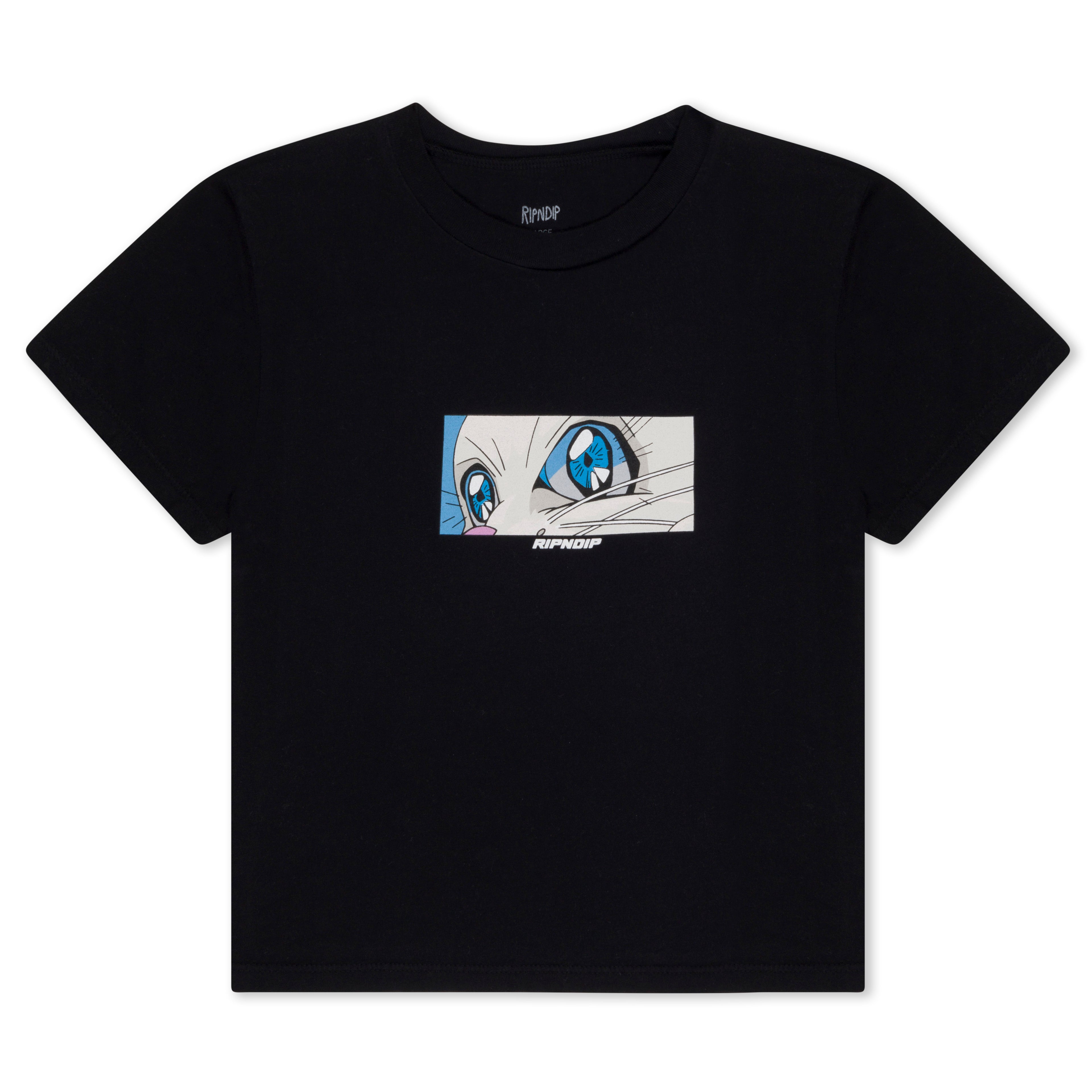 RIPNDIP Metal Claw Cropped Baby Tee (Black)
