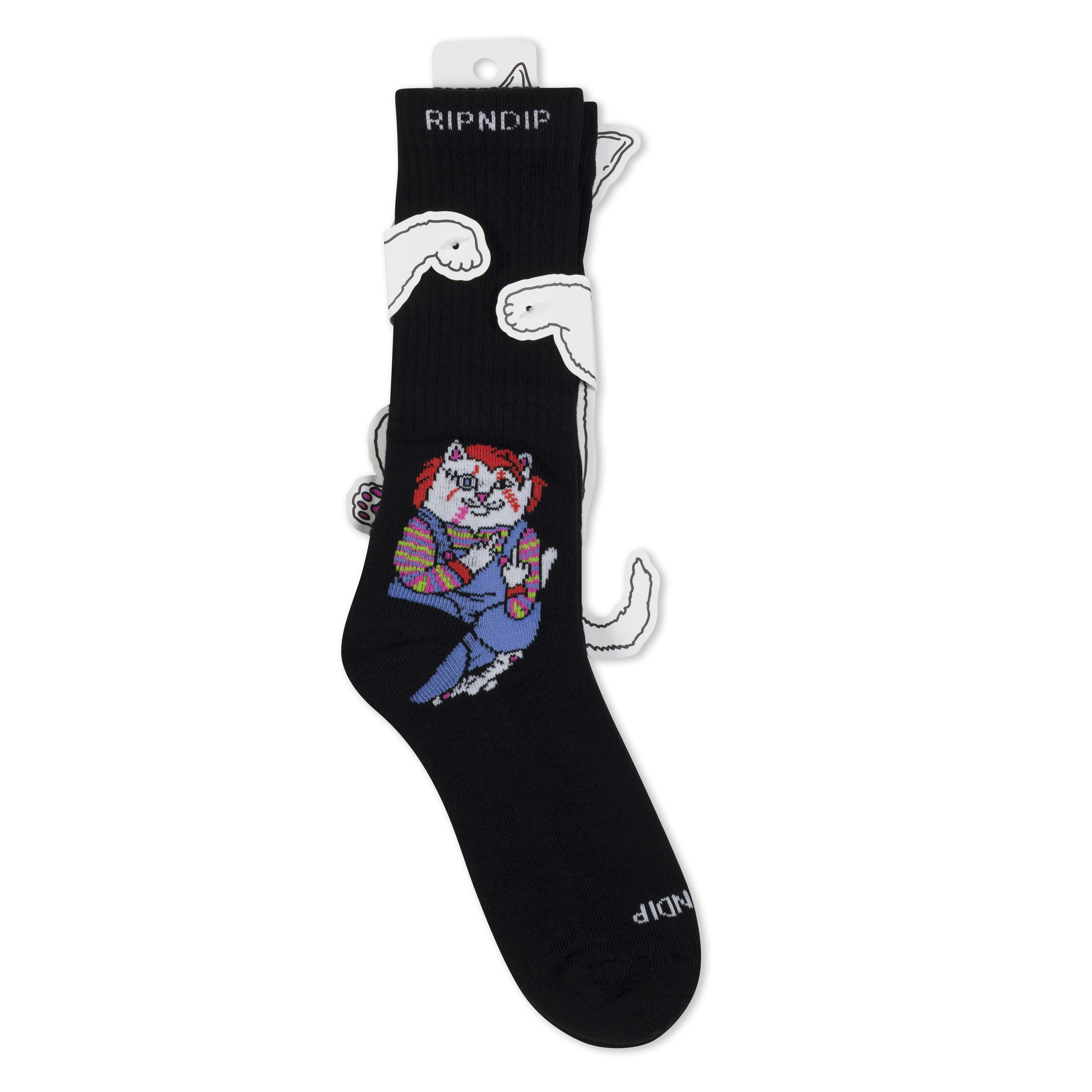 RIPNDIP Childs Play Nerm Socks (Black)