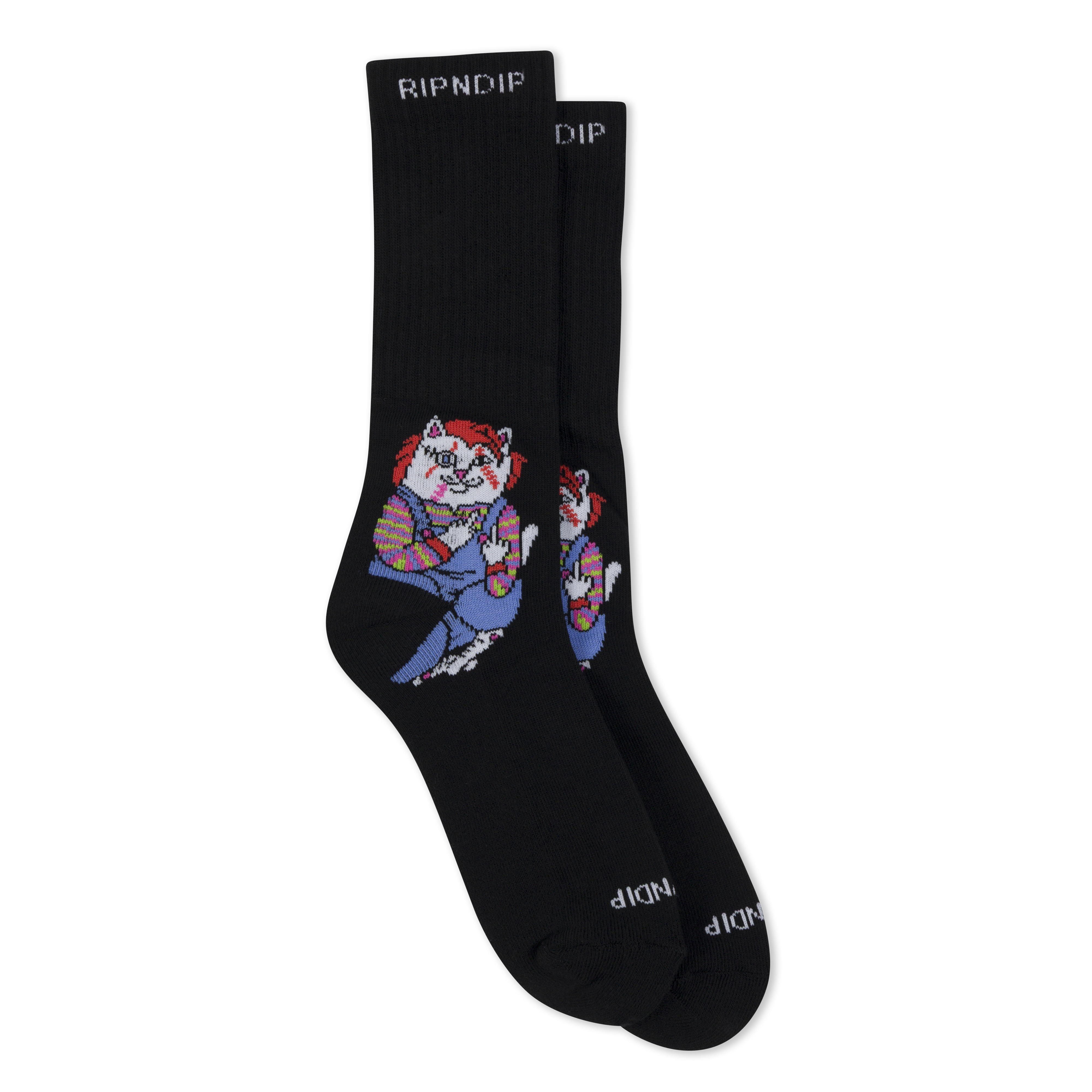 RIPNDIP Childs Play Nerm Socks (Black)