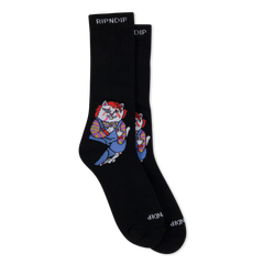 RIPNDIP Childs Play Nerm Socks (Black)