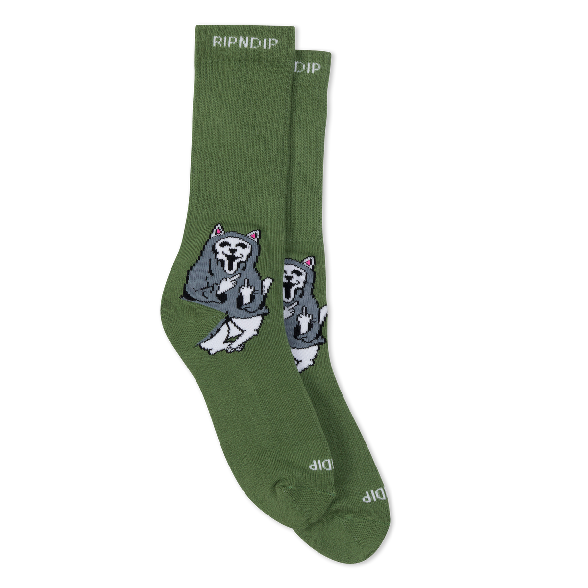 RIPNDIP Trick Or Treat Socks (Dusty Forest)