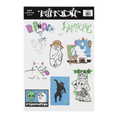 RIPNDIP Ace Sticker Sheet (Multi)
