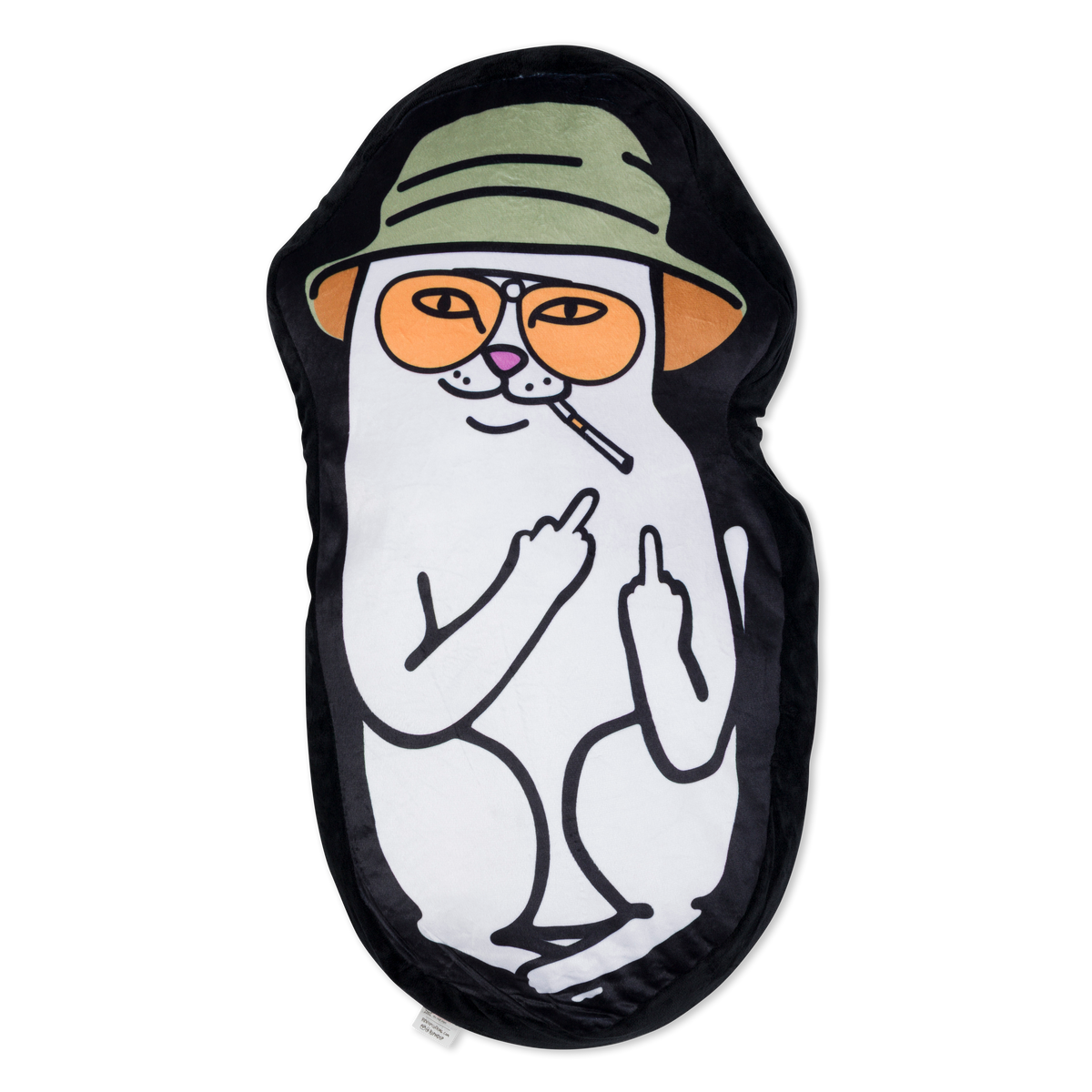 RIPNDIP Nermal S Thompson Pillow (Black)