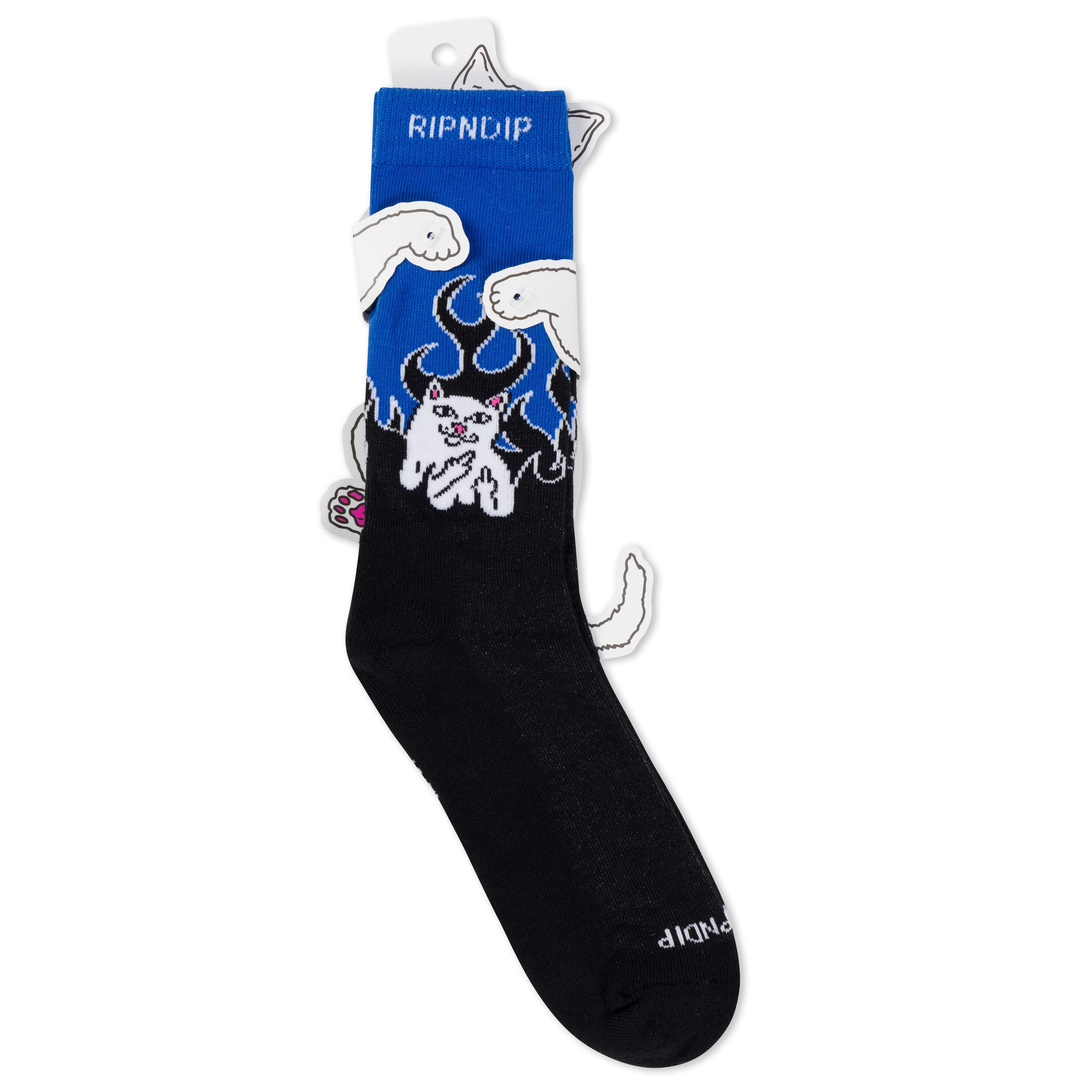 RIPNDIP Welcome To Heck Socks (Black)