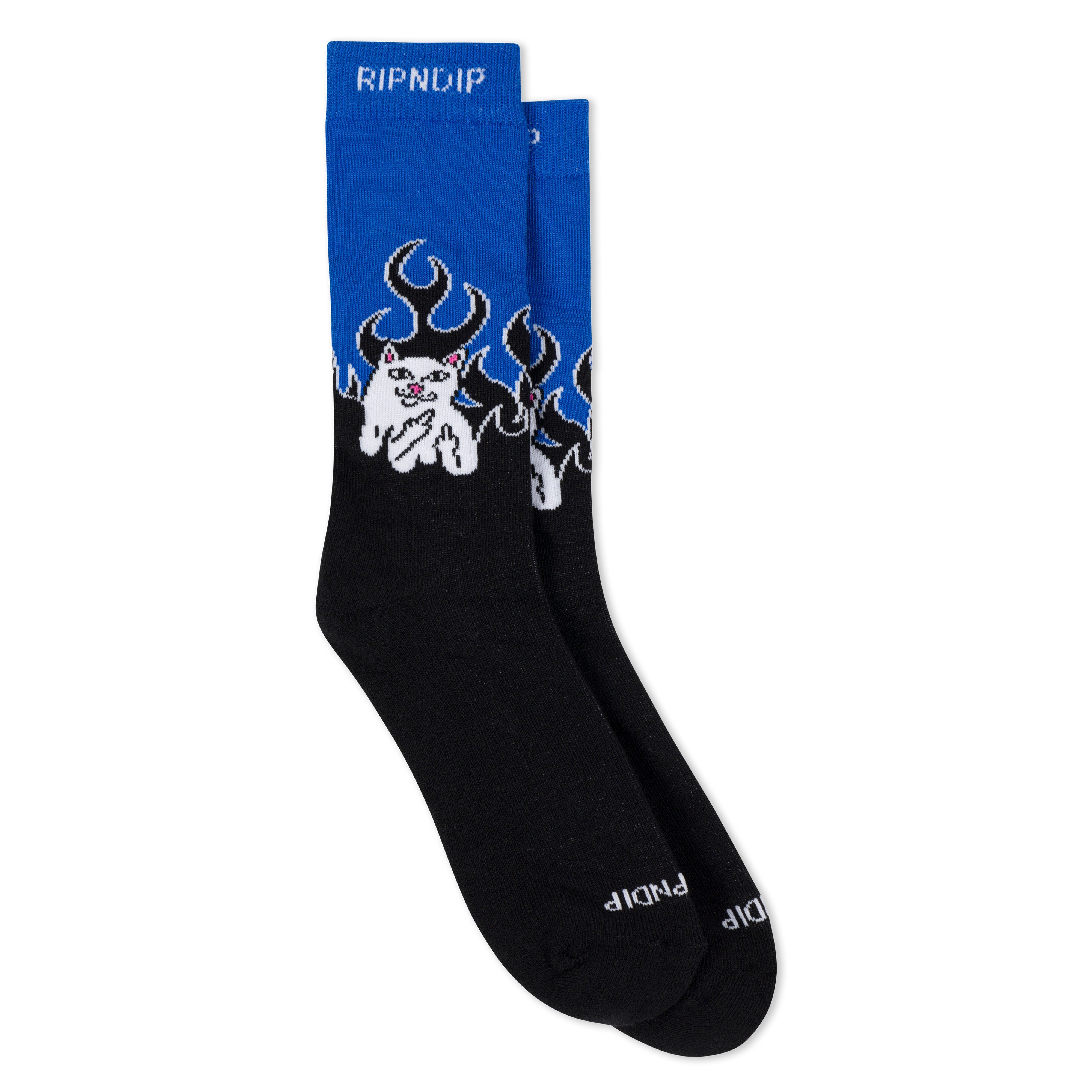 RIPNDIP Welcome To Heck Socks (Black)