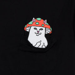 RIPNDIP Lord Shroomy Pocket Tee (Black)
