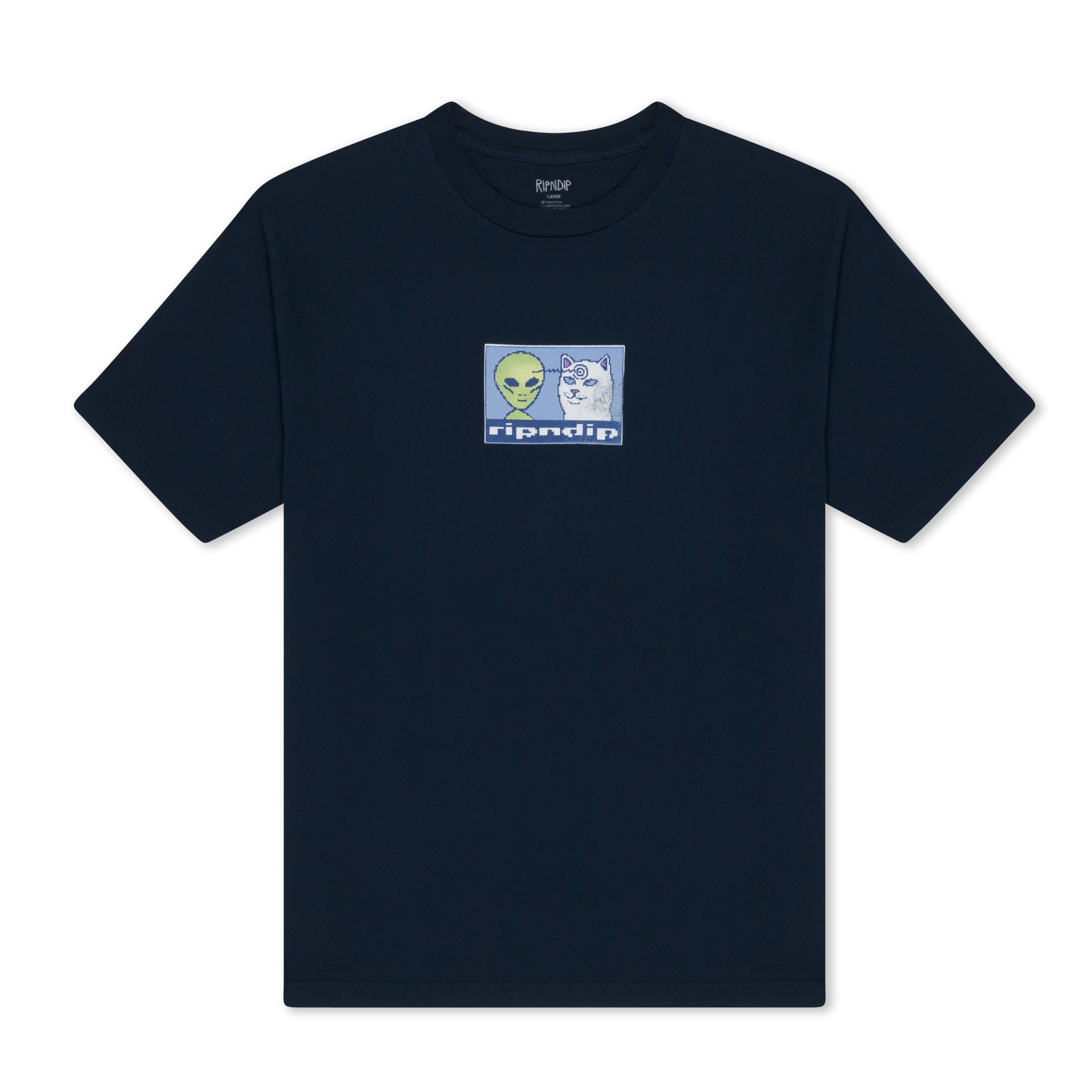 RIPNDIP Brain Power Tee (Navy)