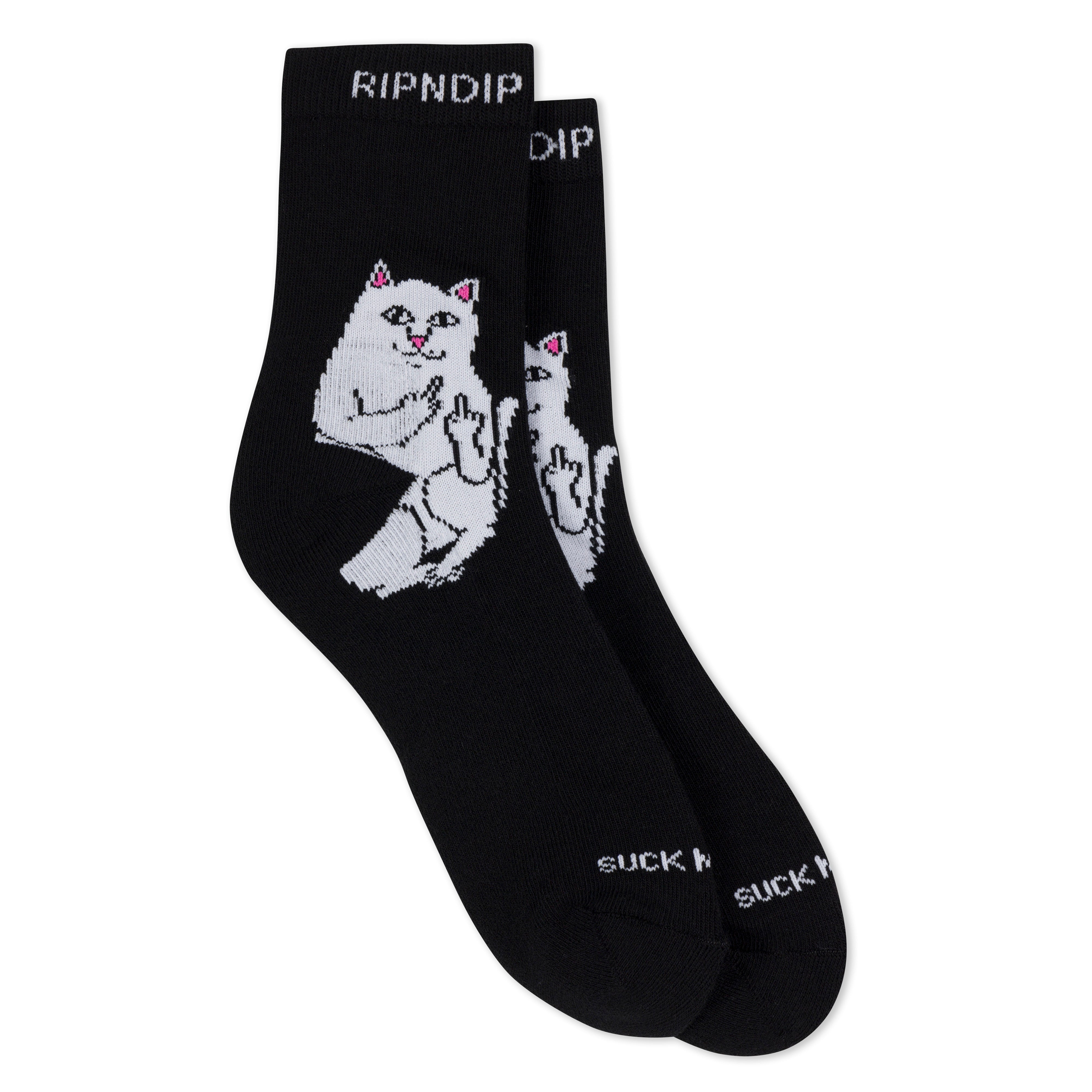 RIPNDIP Lord Nermal SMT Socks (Black)