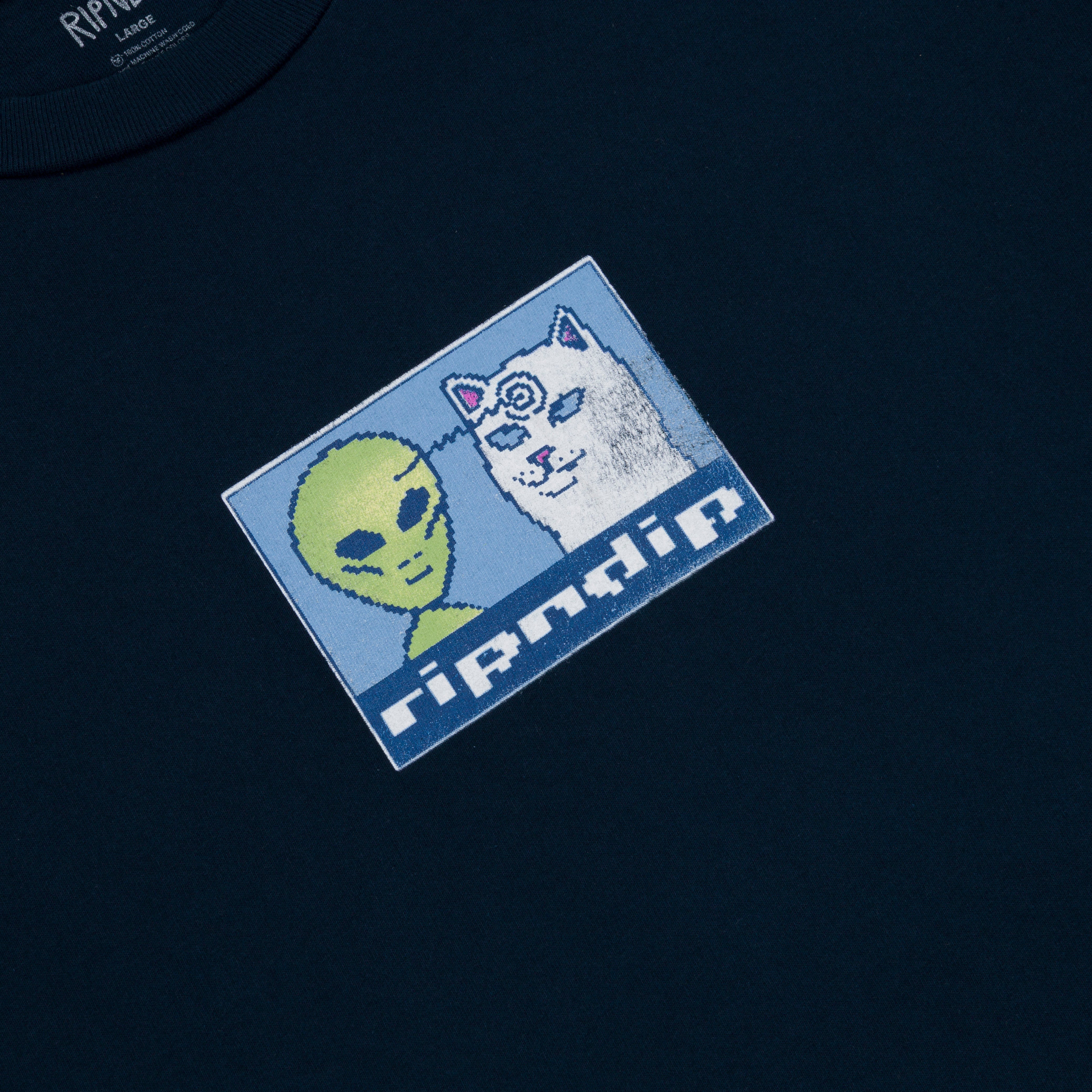 RIPNDIP Brain Power Tee (Navy)