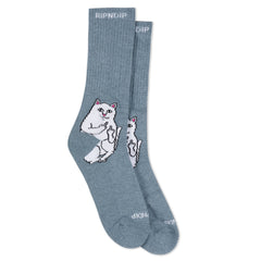 RIPNDIP Lord Nermal Socks (Charcoal Heather)