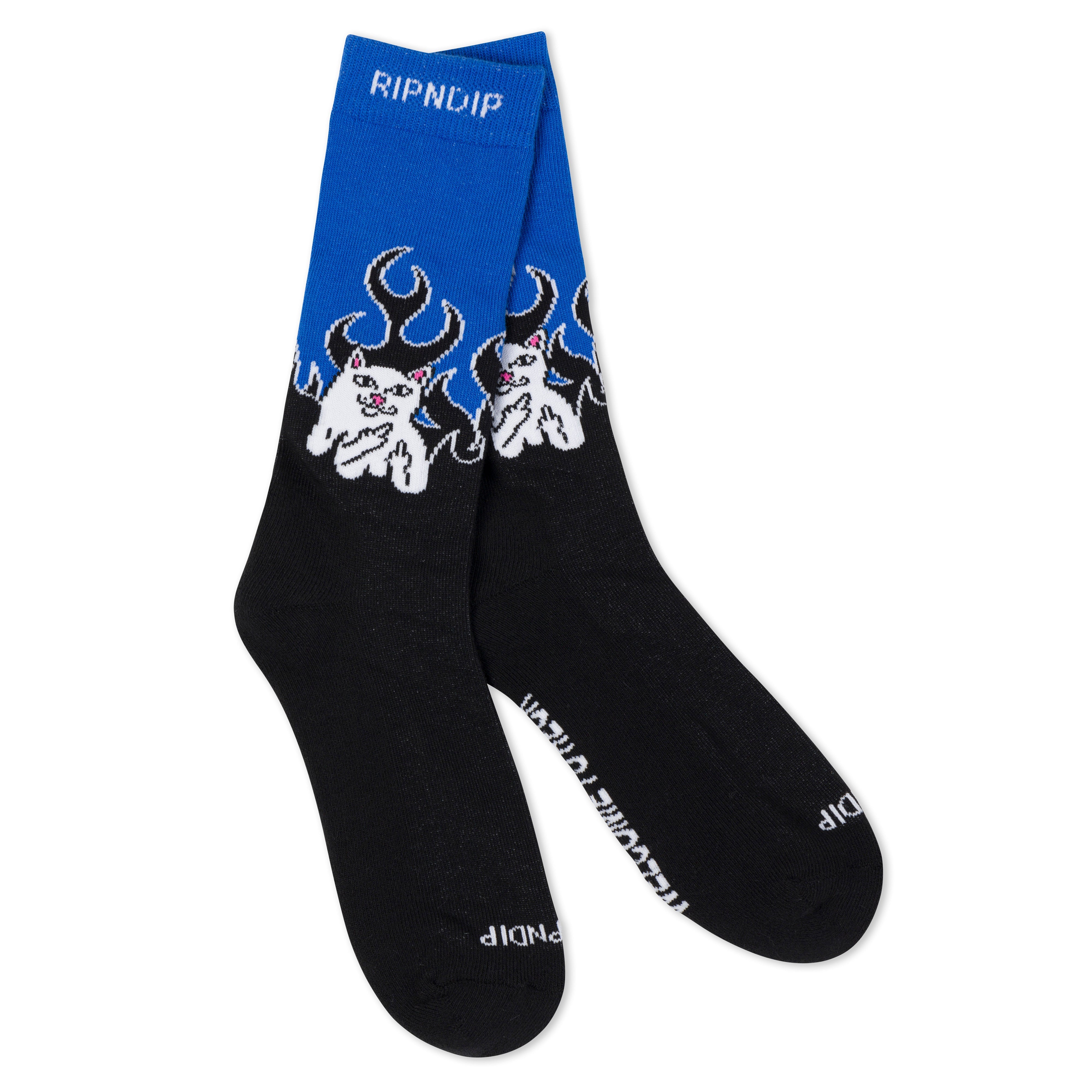 RIPNDIP Welcome To Heck Socks (Black)