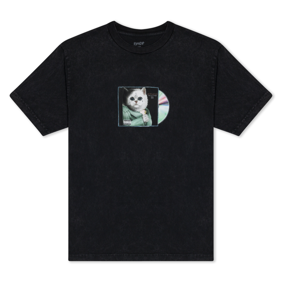 RIPNDIP Lil Nerm 3 Tee (Black Vintage Wash)