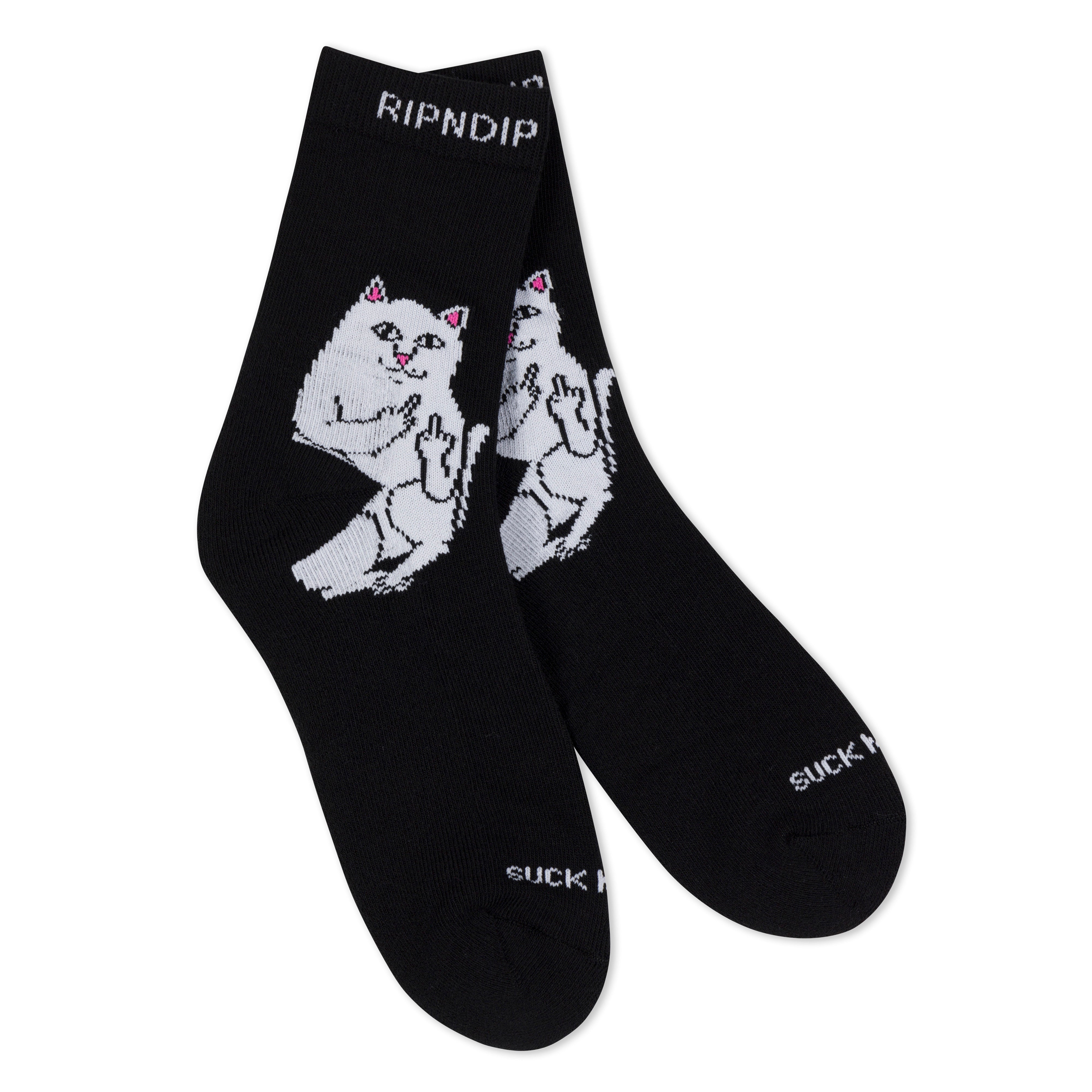RIPNDIP Lord Nermal SMT Socks (Black)