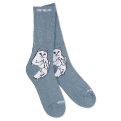 RIPNDIP Lord Nermal Socks (Charcoal Heather)