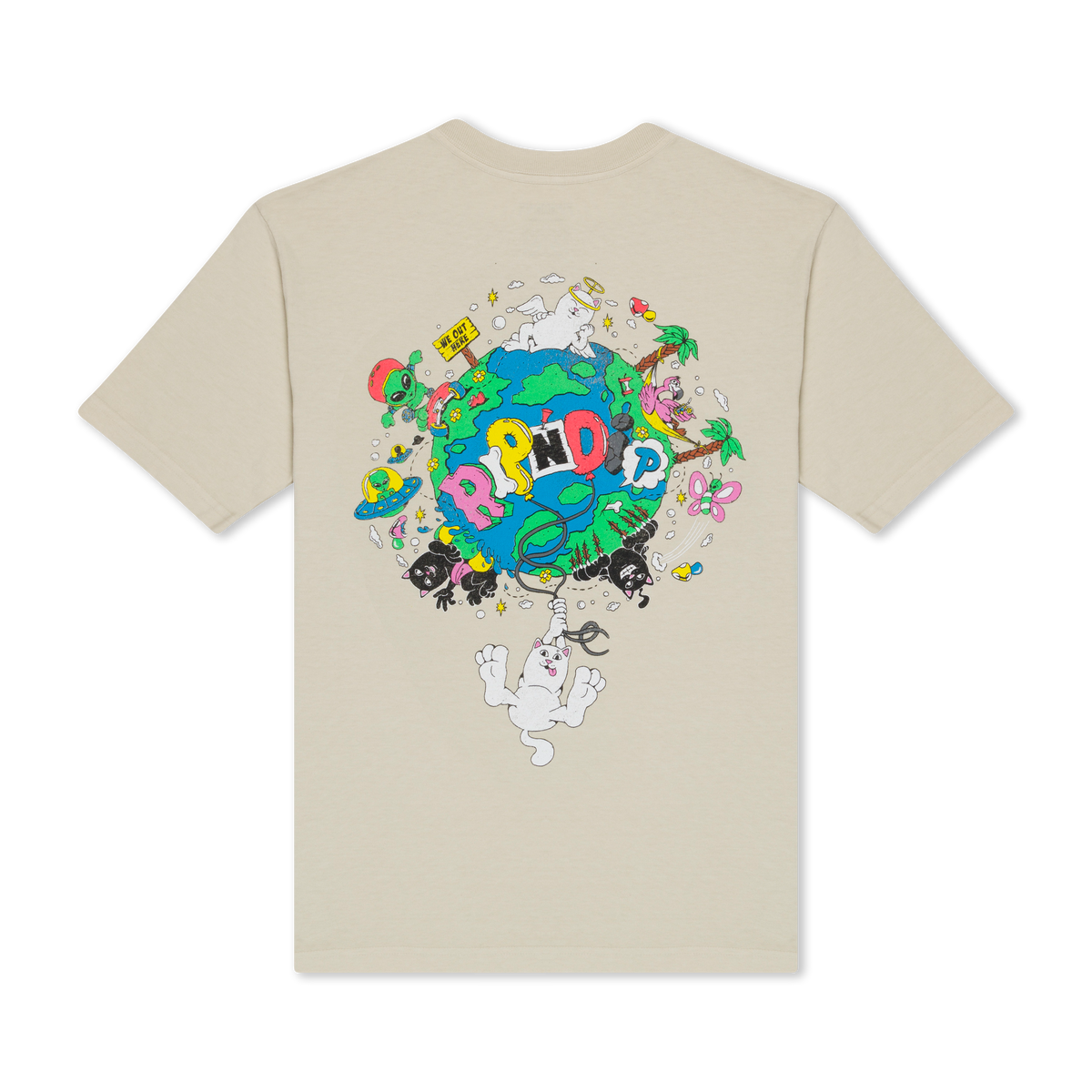 RIPNDIP Nerm World Tee (Sand)