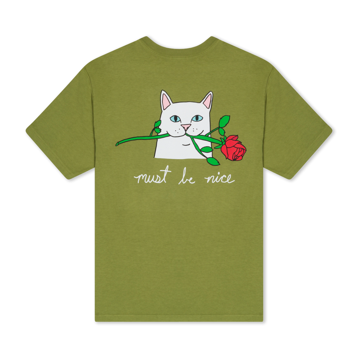 RIPNDIP Romantic Nerm Tee (Light Forest )