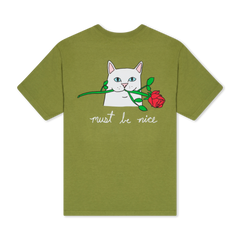 RIPNDIP Romantic Nerm Tee (Light Forest )