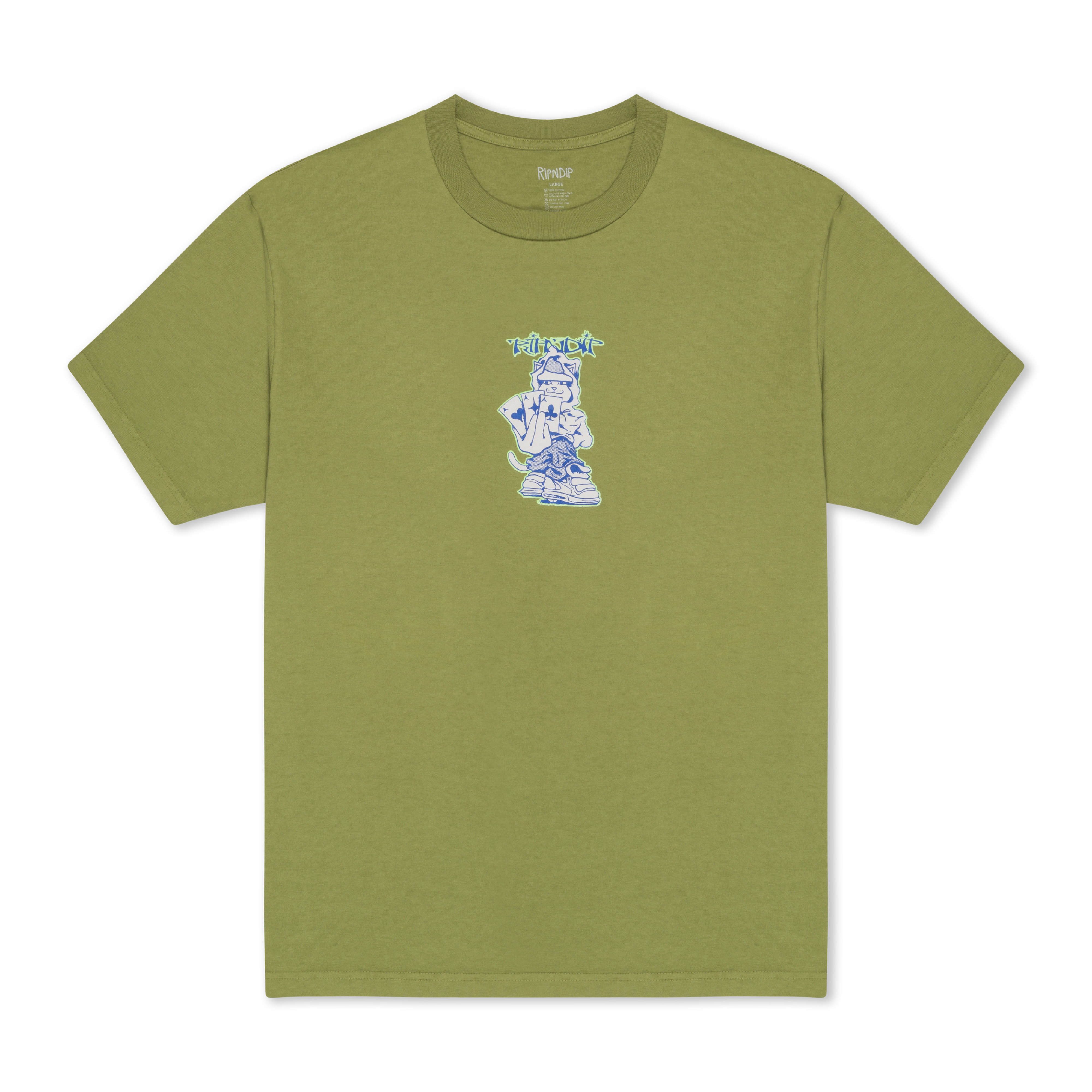 RIPNDIP Ace Tee (Light Forest )