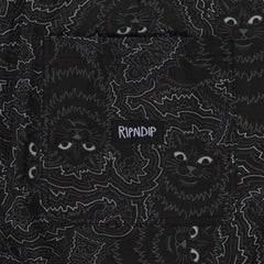 RIPNDIP Big Pussy Energy Wide Leg Pants (Black)