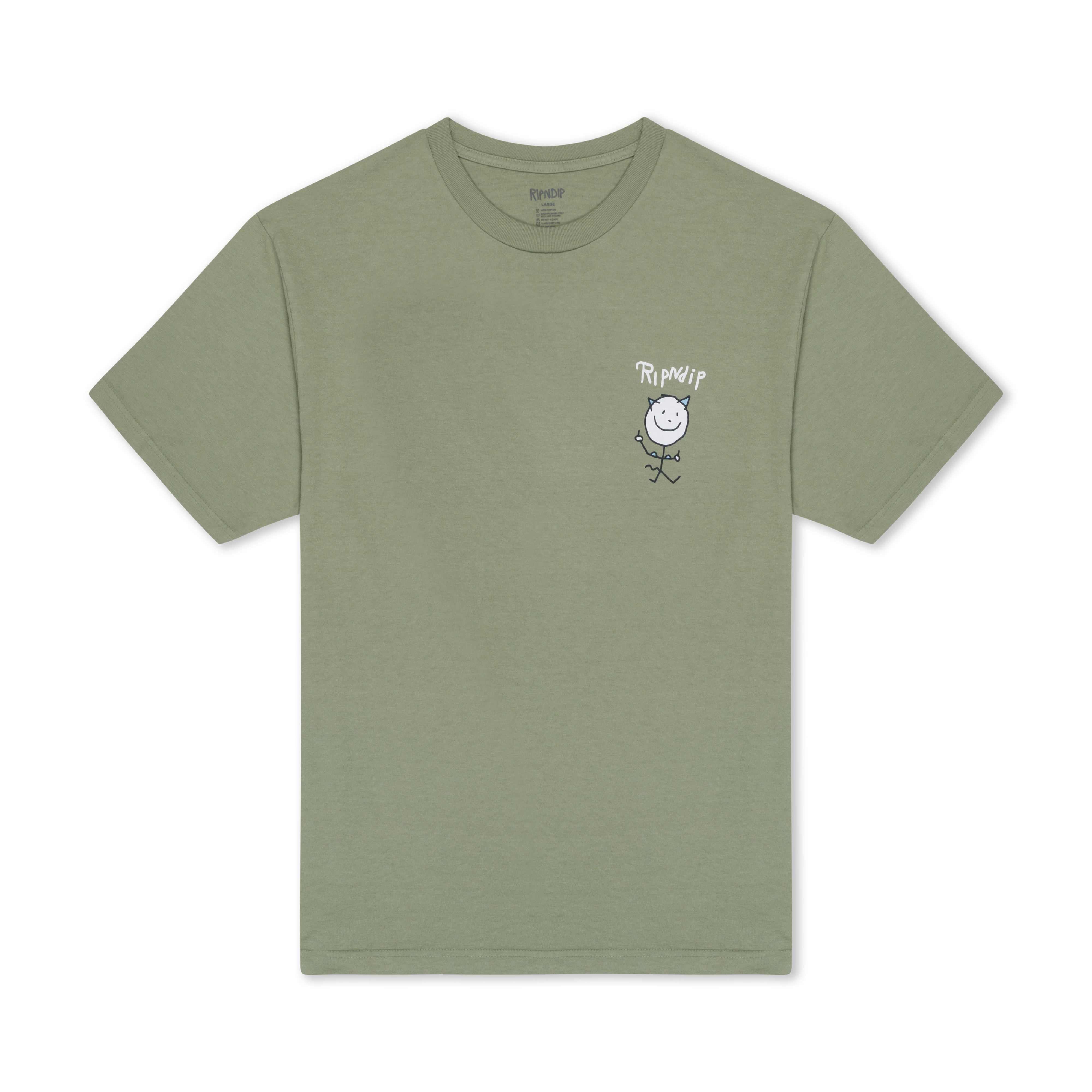 RIPNDIP Nerman Rockwell Tee (Dusty Olive)