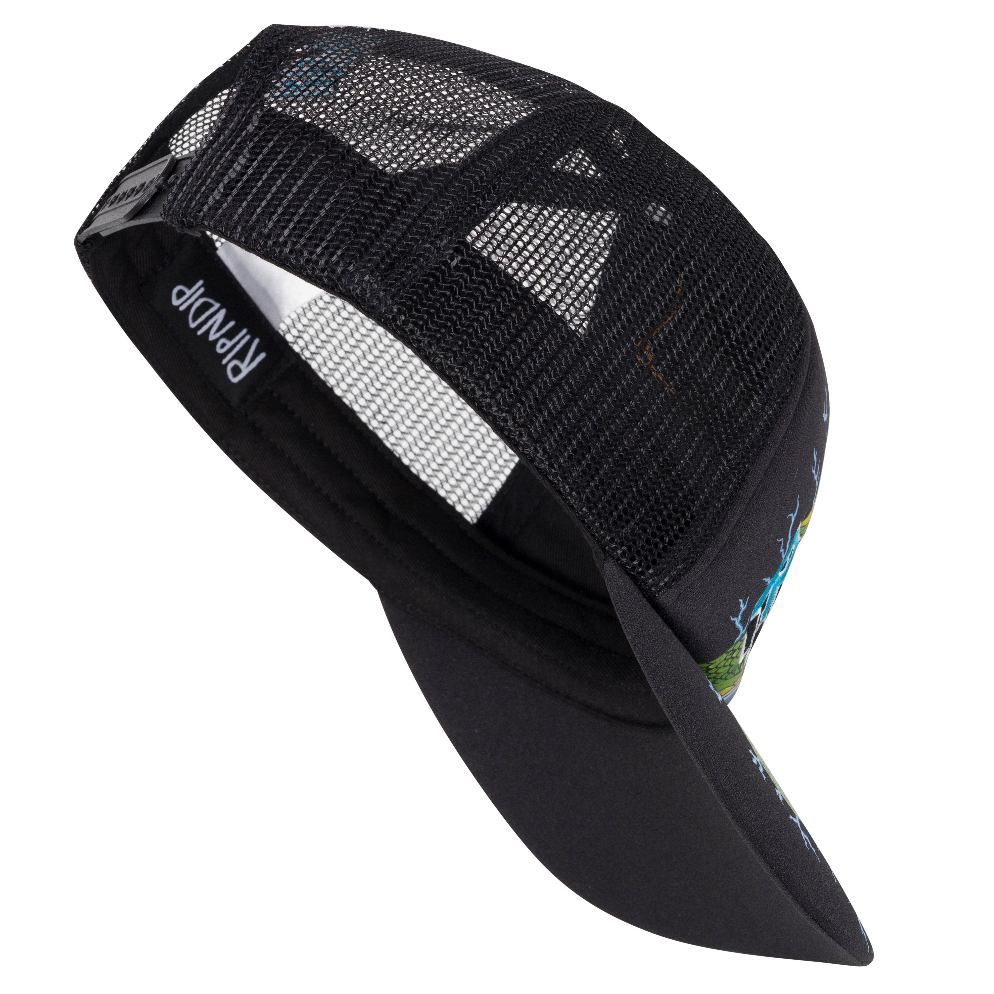 RIPNDIP Skull and Bones Trucker Hat (Black)