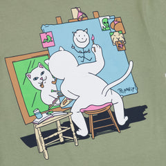 RIPNDIP Nerman Rockwell Tee (Dusty Olive)