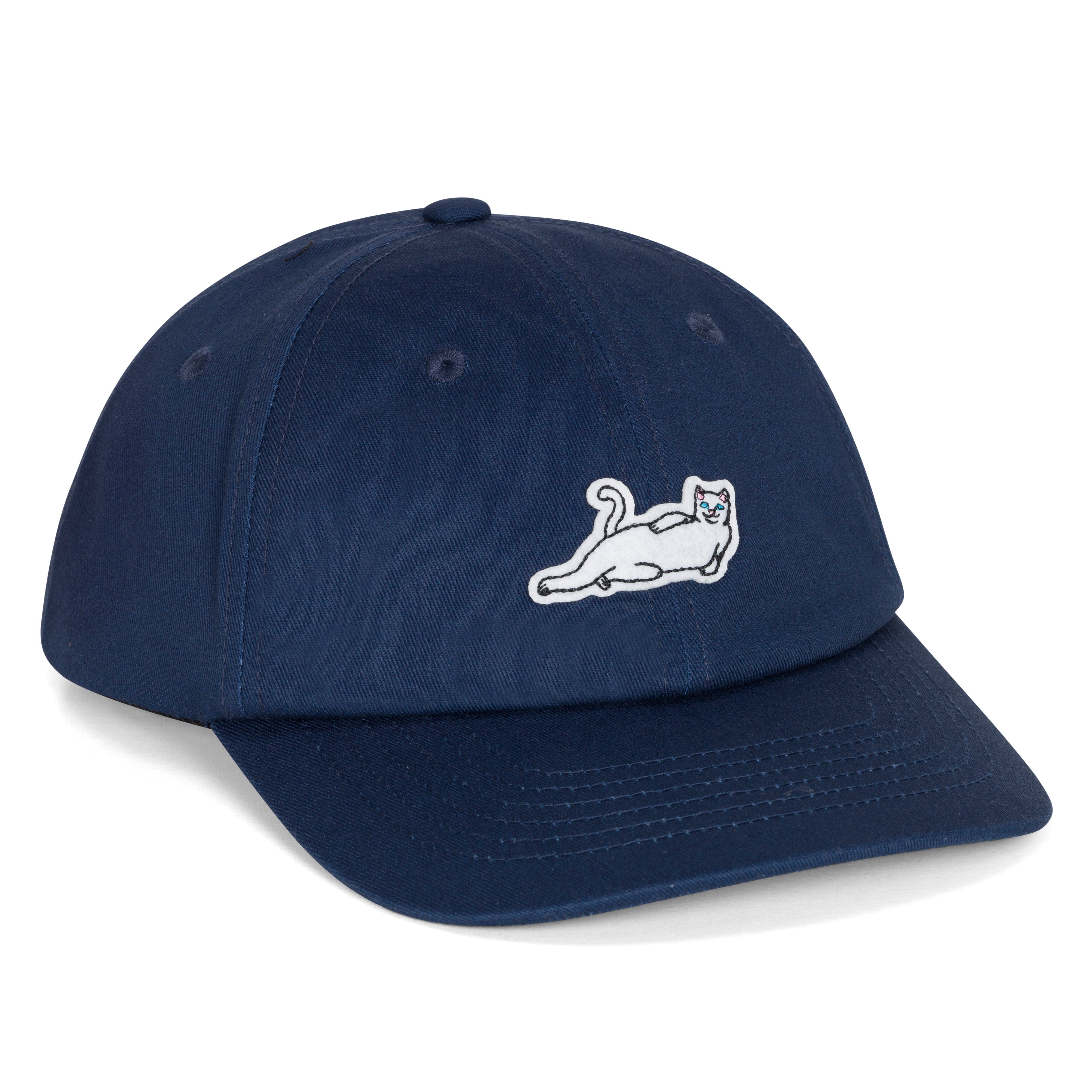 RIPNDIP Catstanza Dad Hat (Navy)