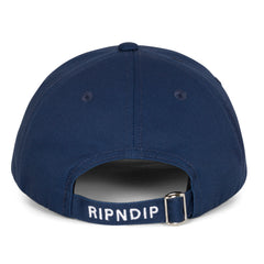 RIPNDIP Catstanza Dad Hat (Navy)