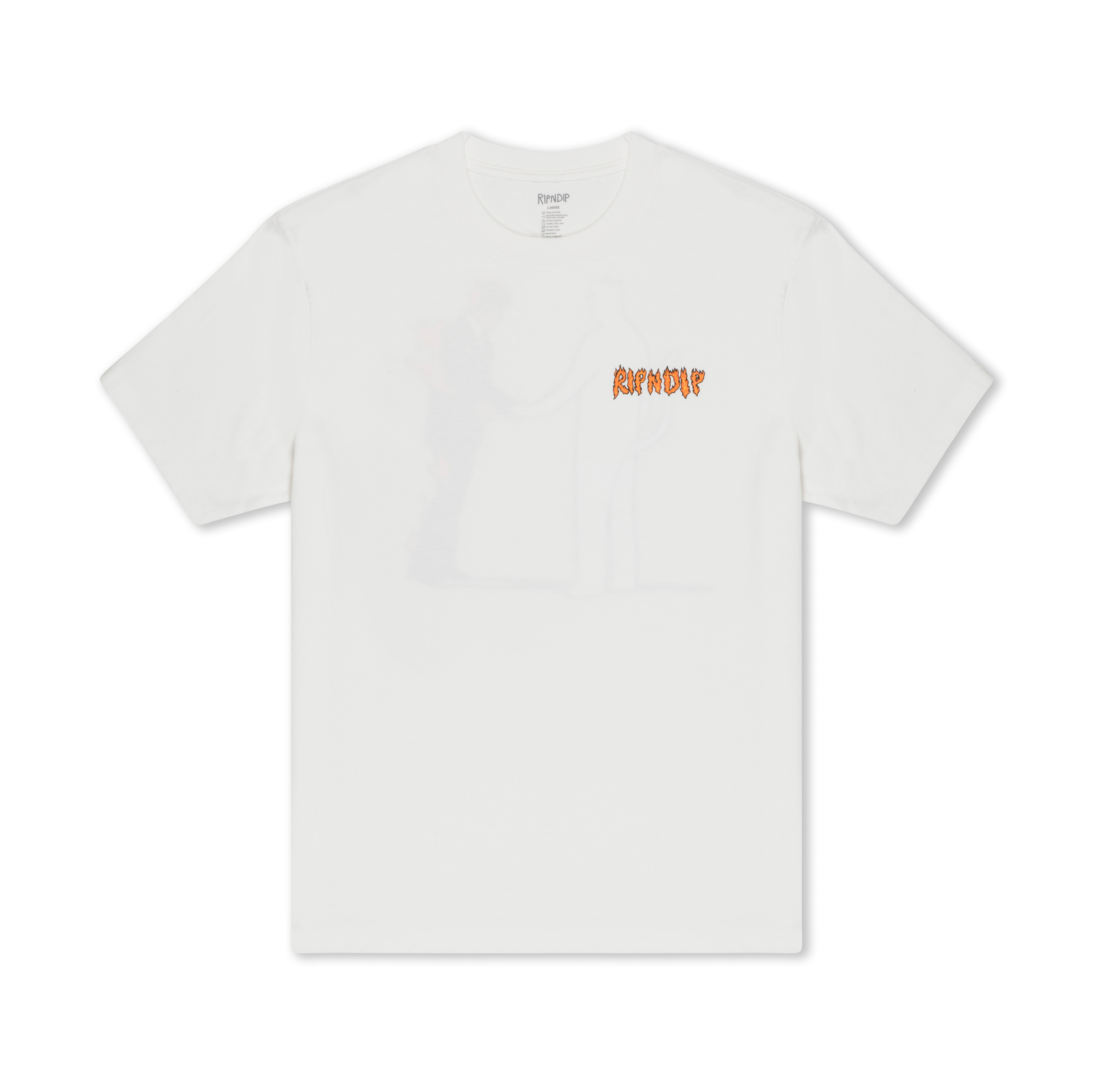 RIPNDIP Burn Tee (Bone)