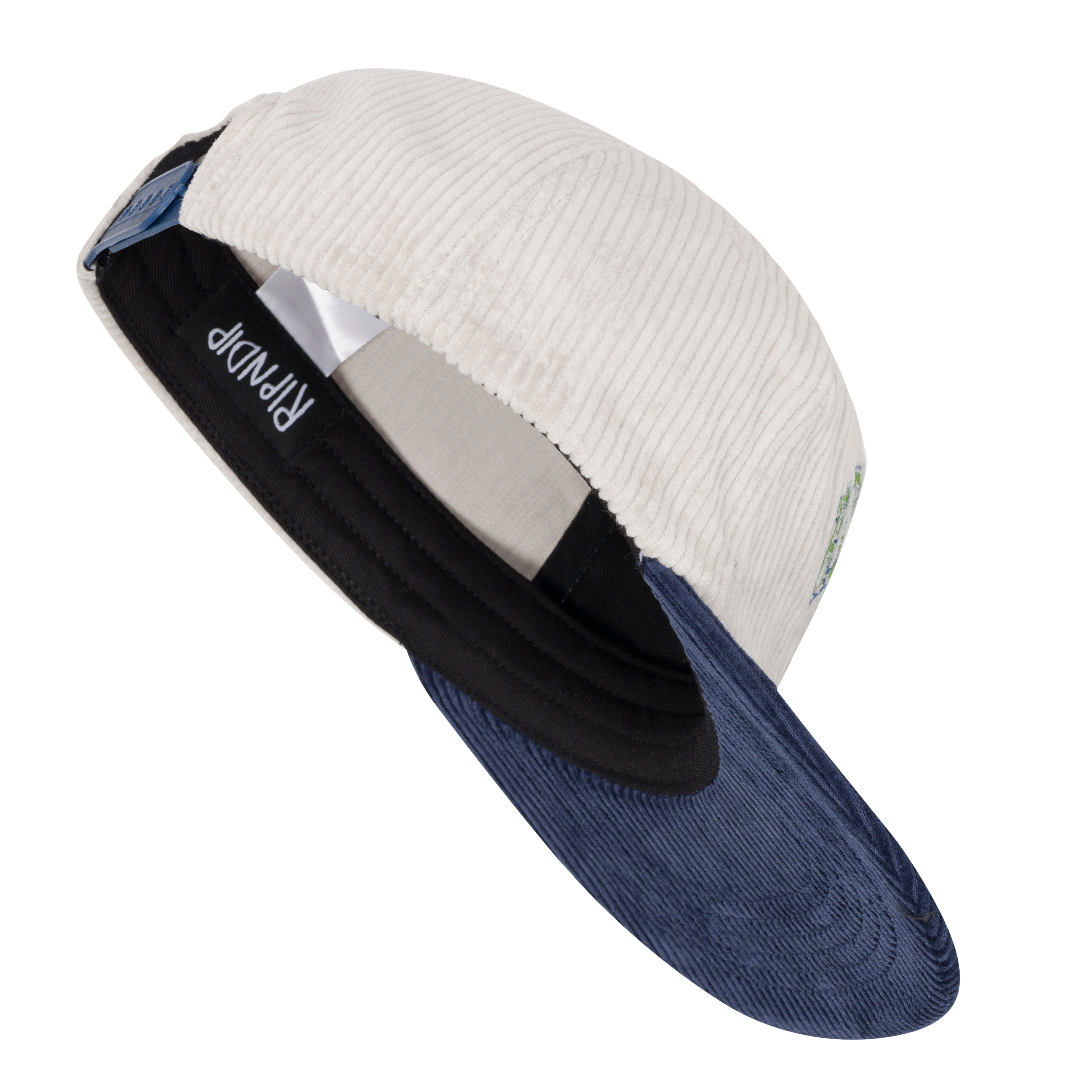 RIPNDIP Ripndip Athletics Snapback (Bone/Navy)