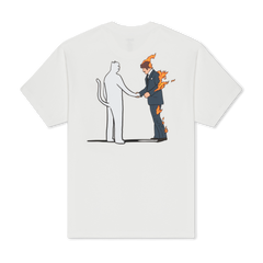 RIPNDIP Burn Tee (Bone)