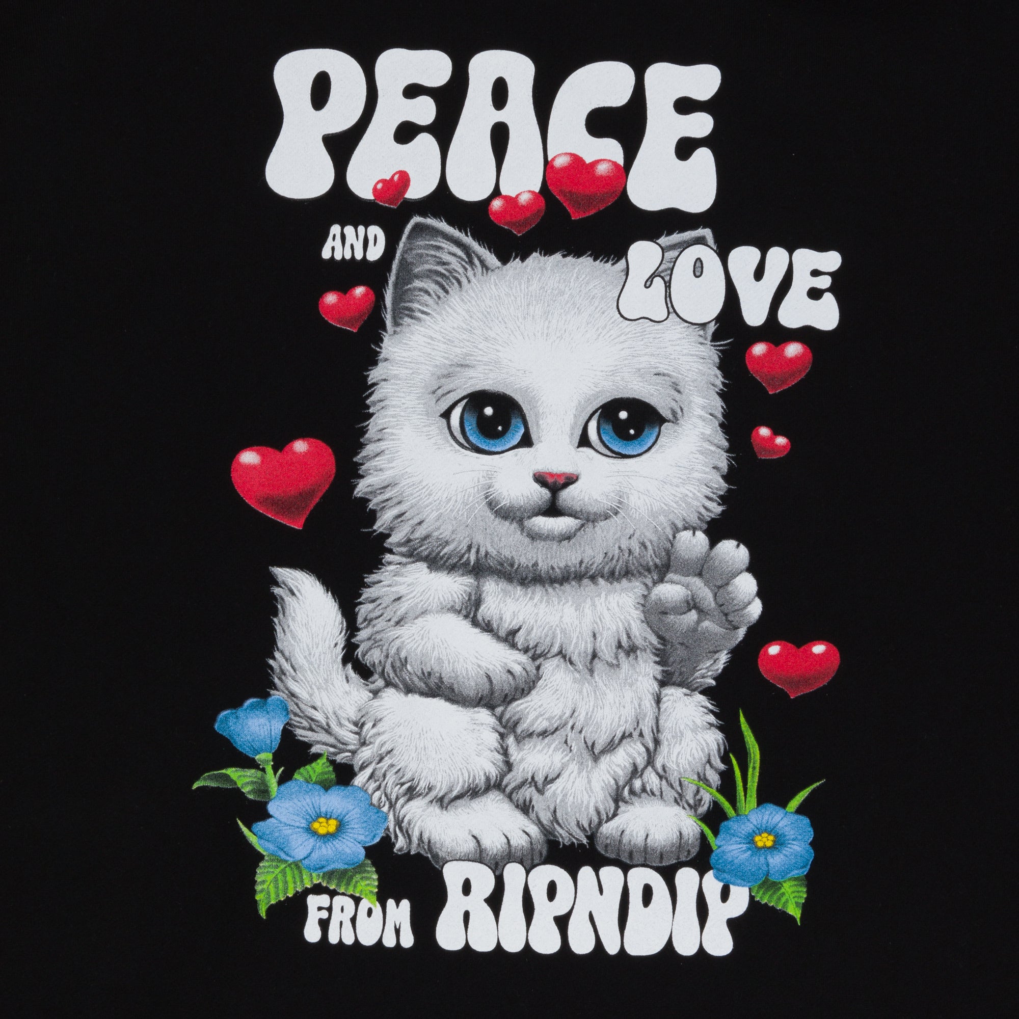 RIPNDIP Peace Love Ripndip Hoodie (Black)