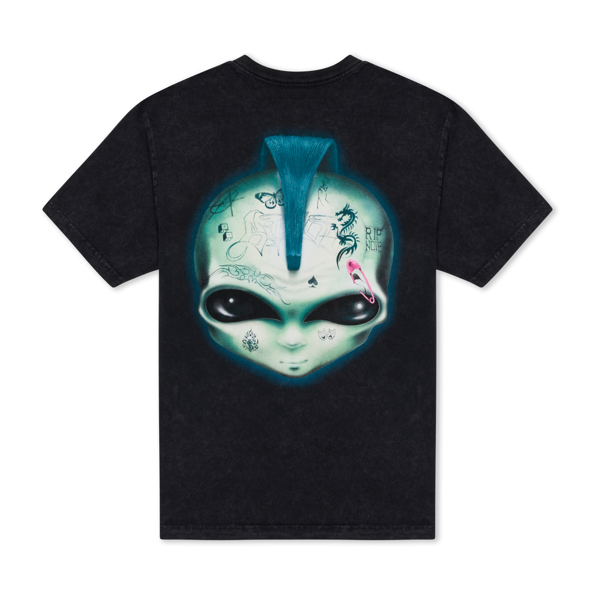 RIPNDIP Squabble Up Tee (Black Vintage Wash)