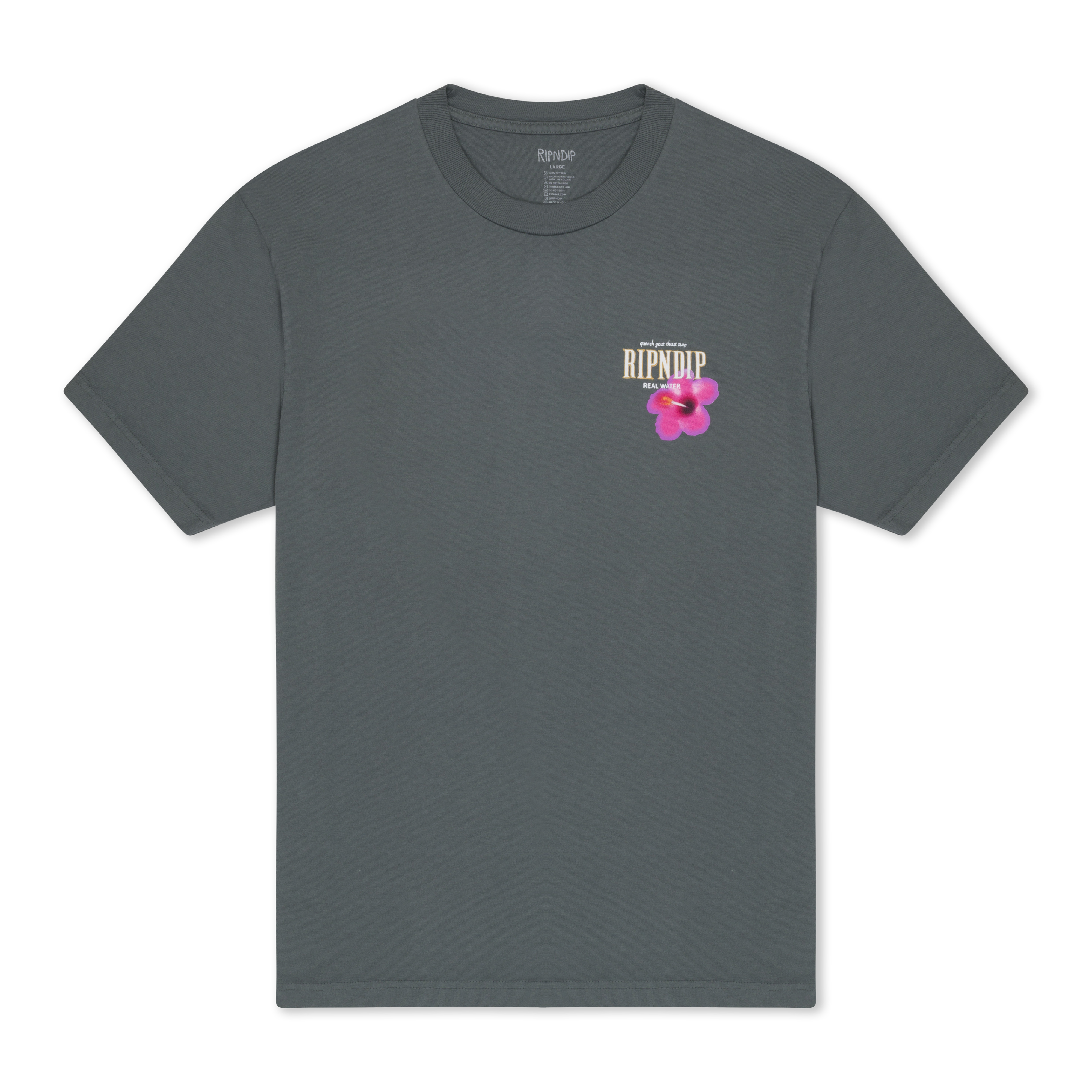 RIPNDIP Real Water Tee (Charcoal)