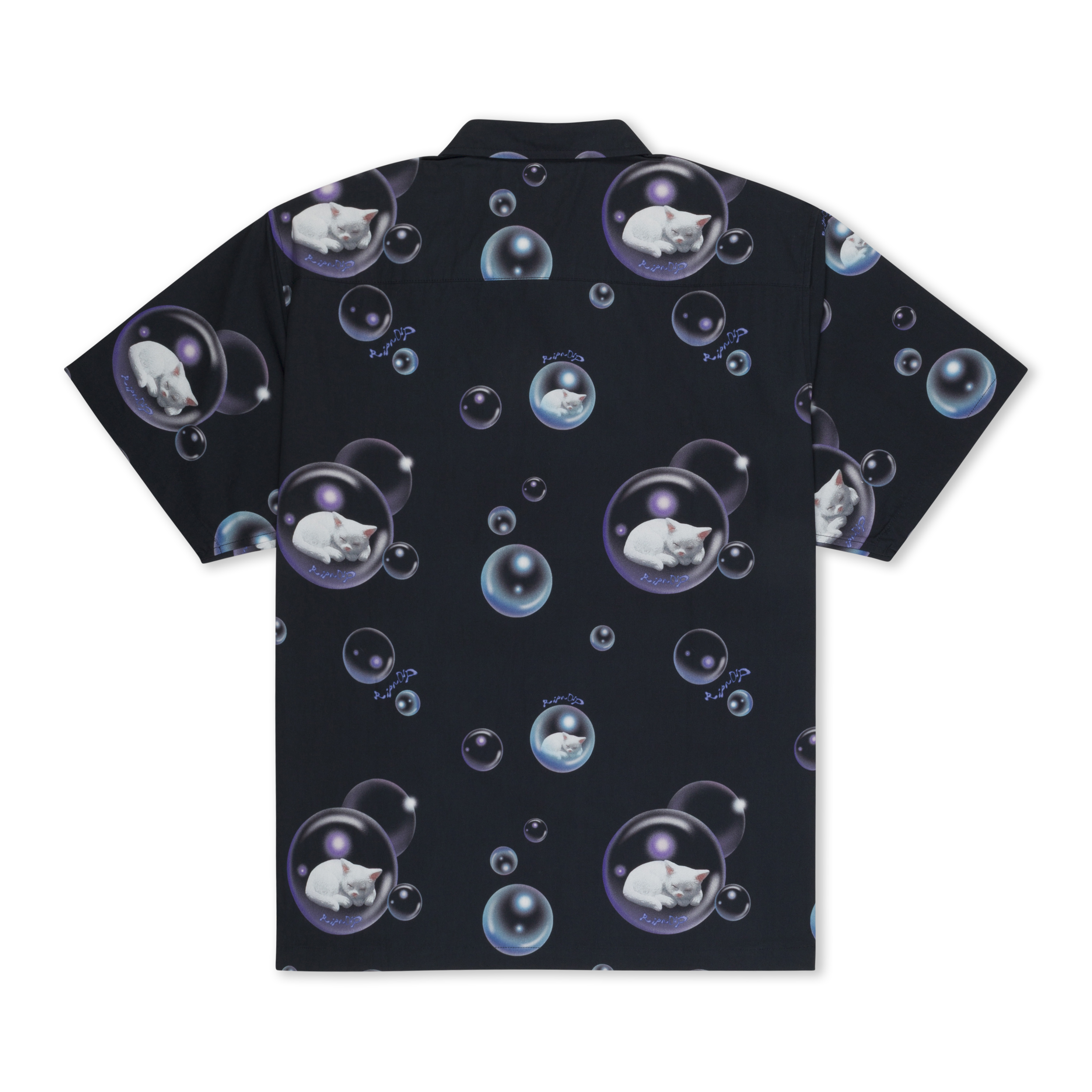 RIPNDIP Bubbles Button Up Shirt (Black)