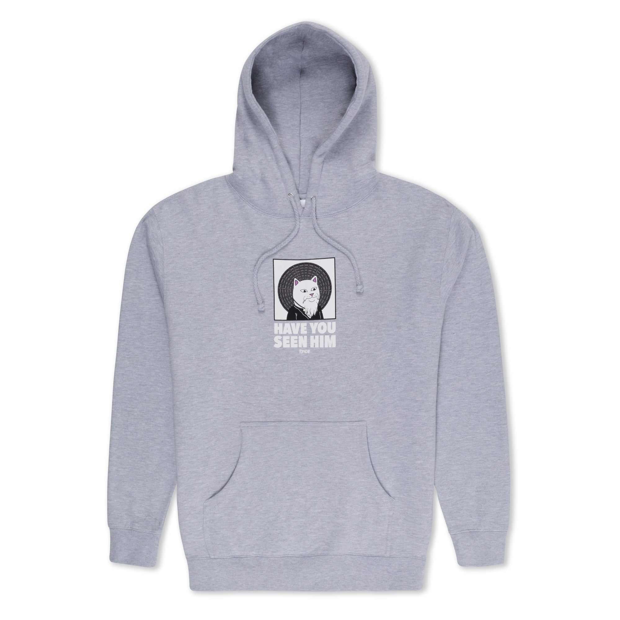 RIPNDIP Have You Seen Him? Hoodie (Ash Heather)