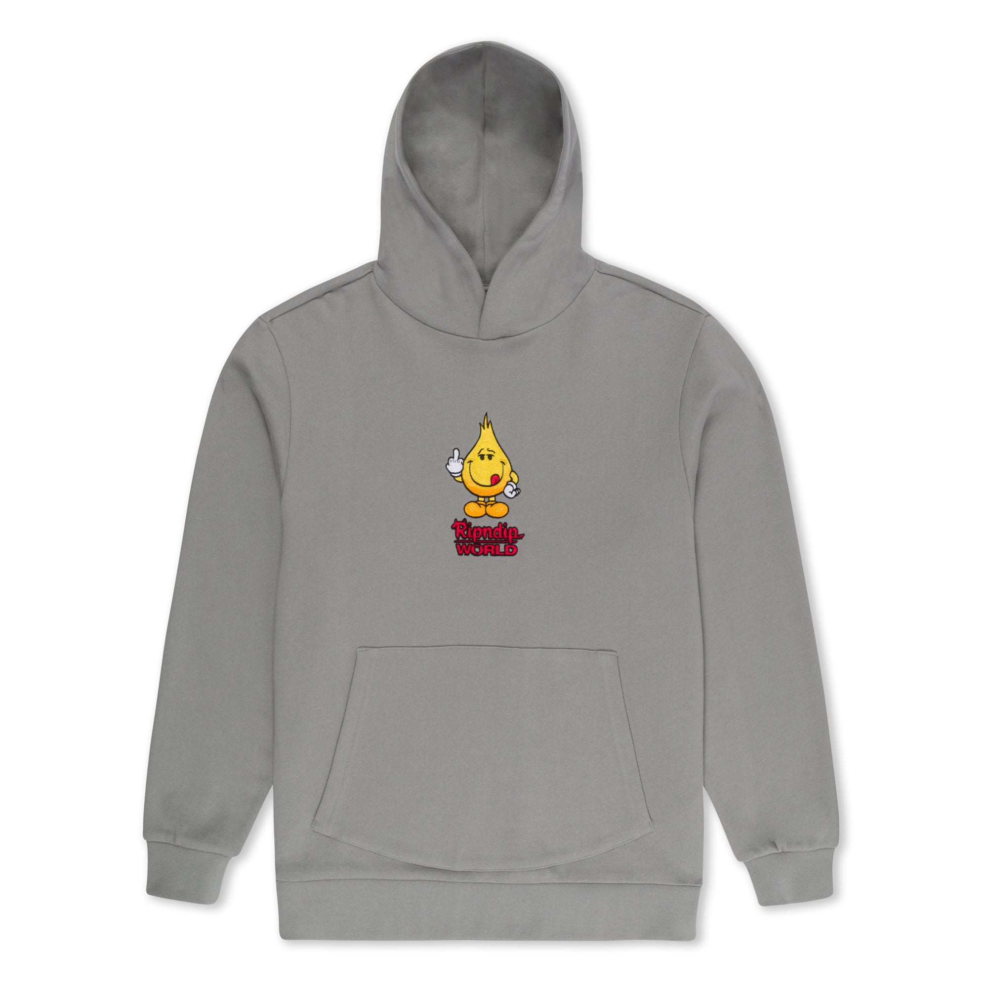 RIPNDIP F U Flameboy Hoodie (Grey)